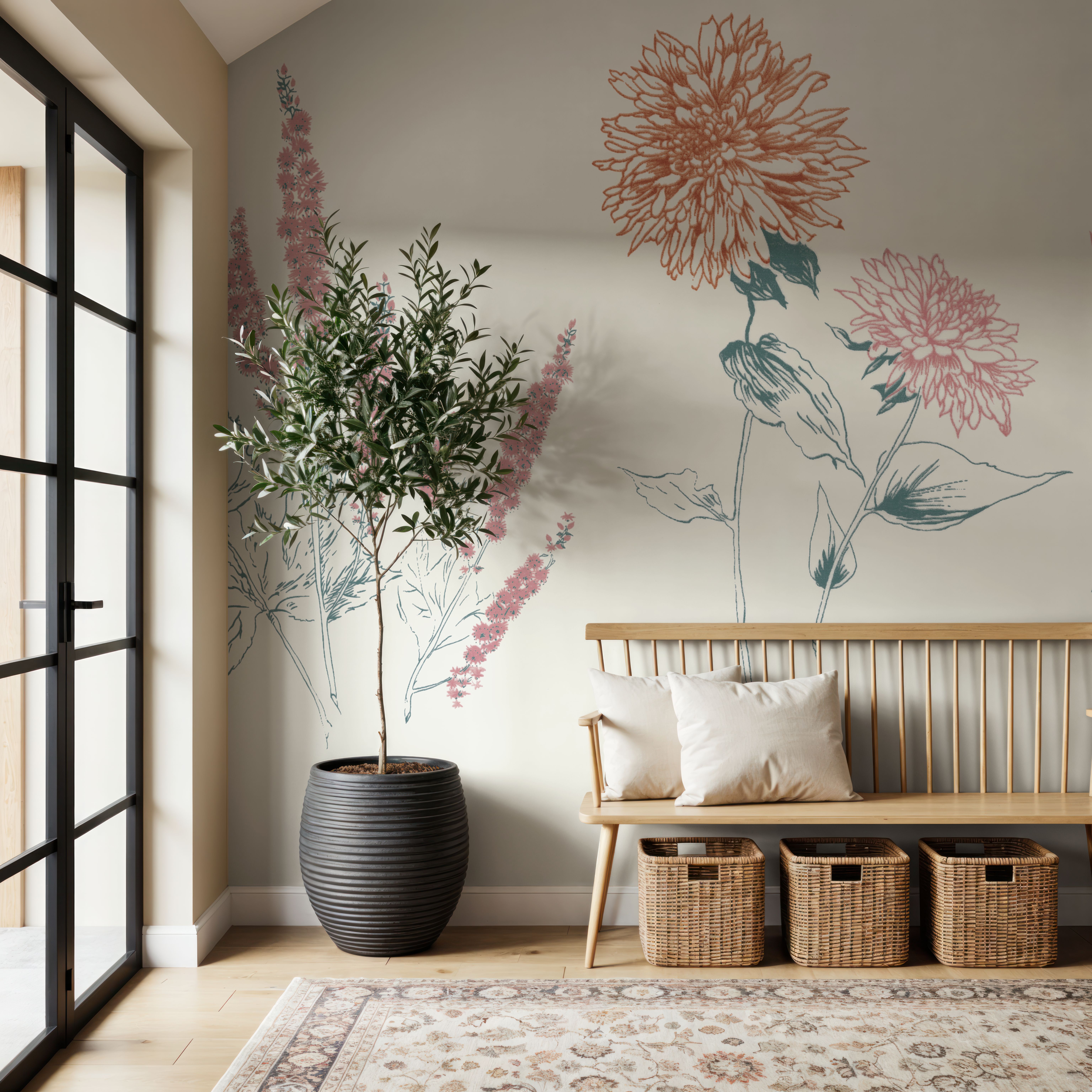 Flowers on White VIII