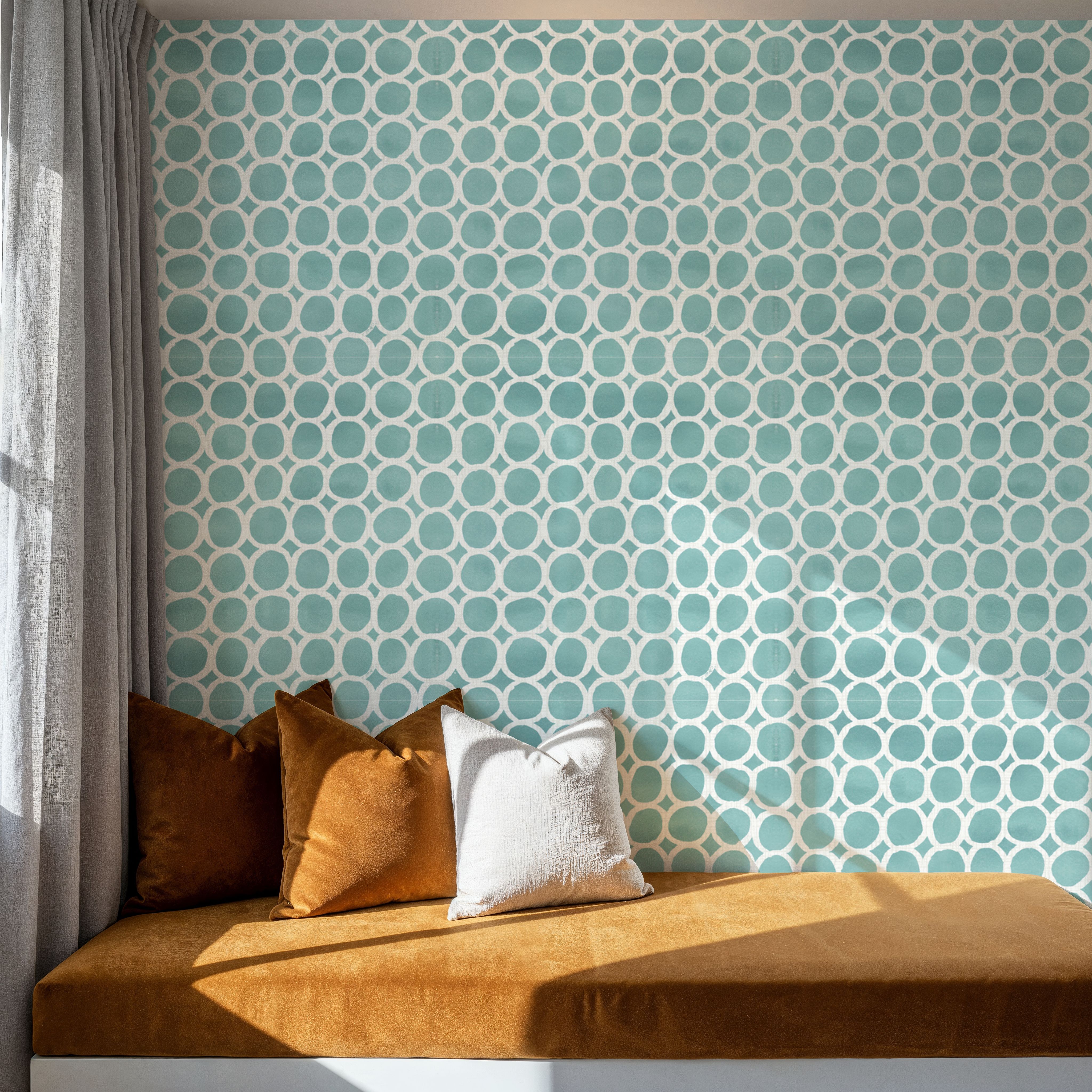 Mixed Blue Circles Inverse