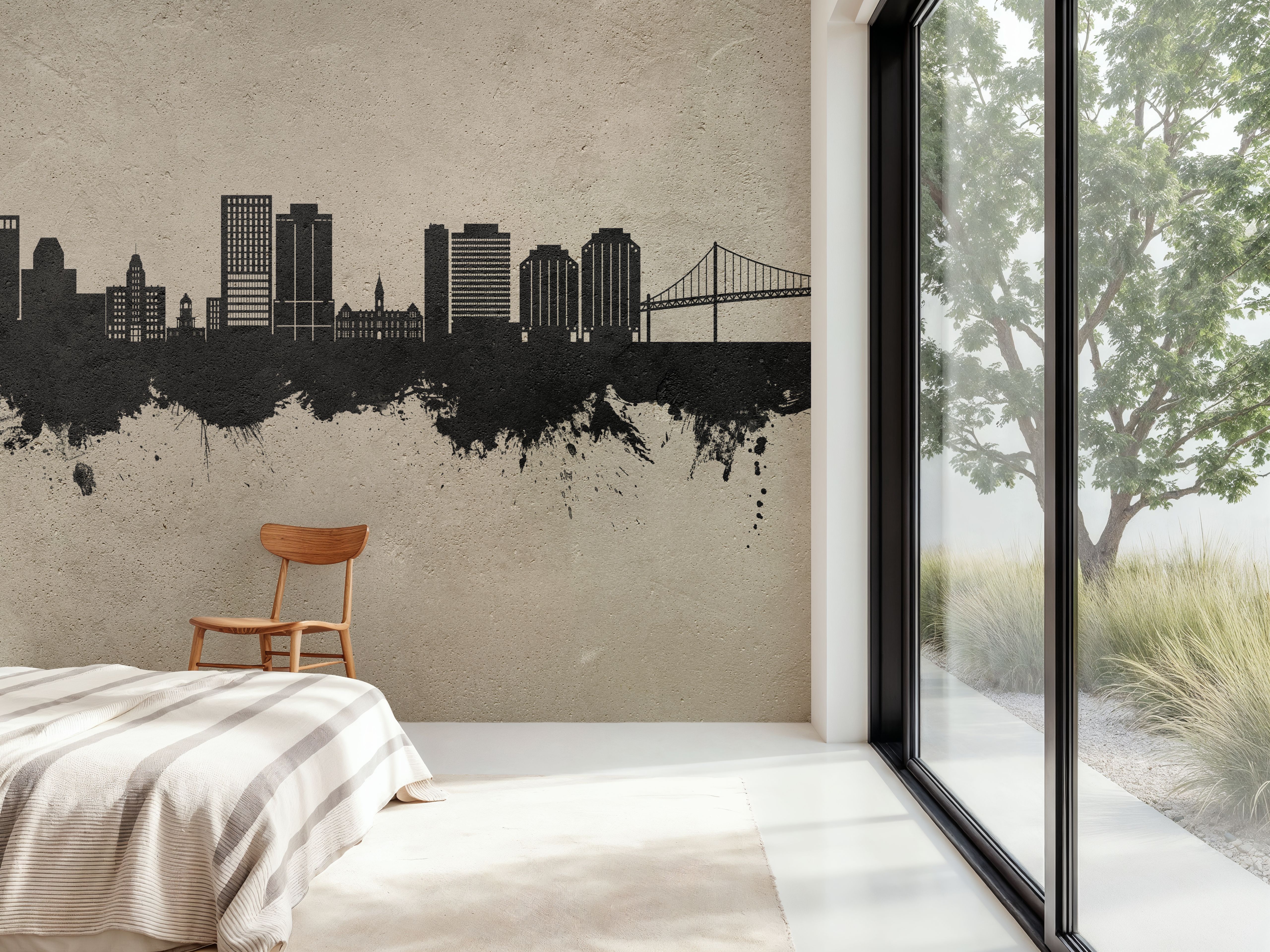 Halifax Canada Skyline Concrete