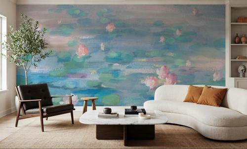 Floating Waterlillies