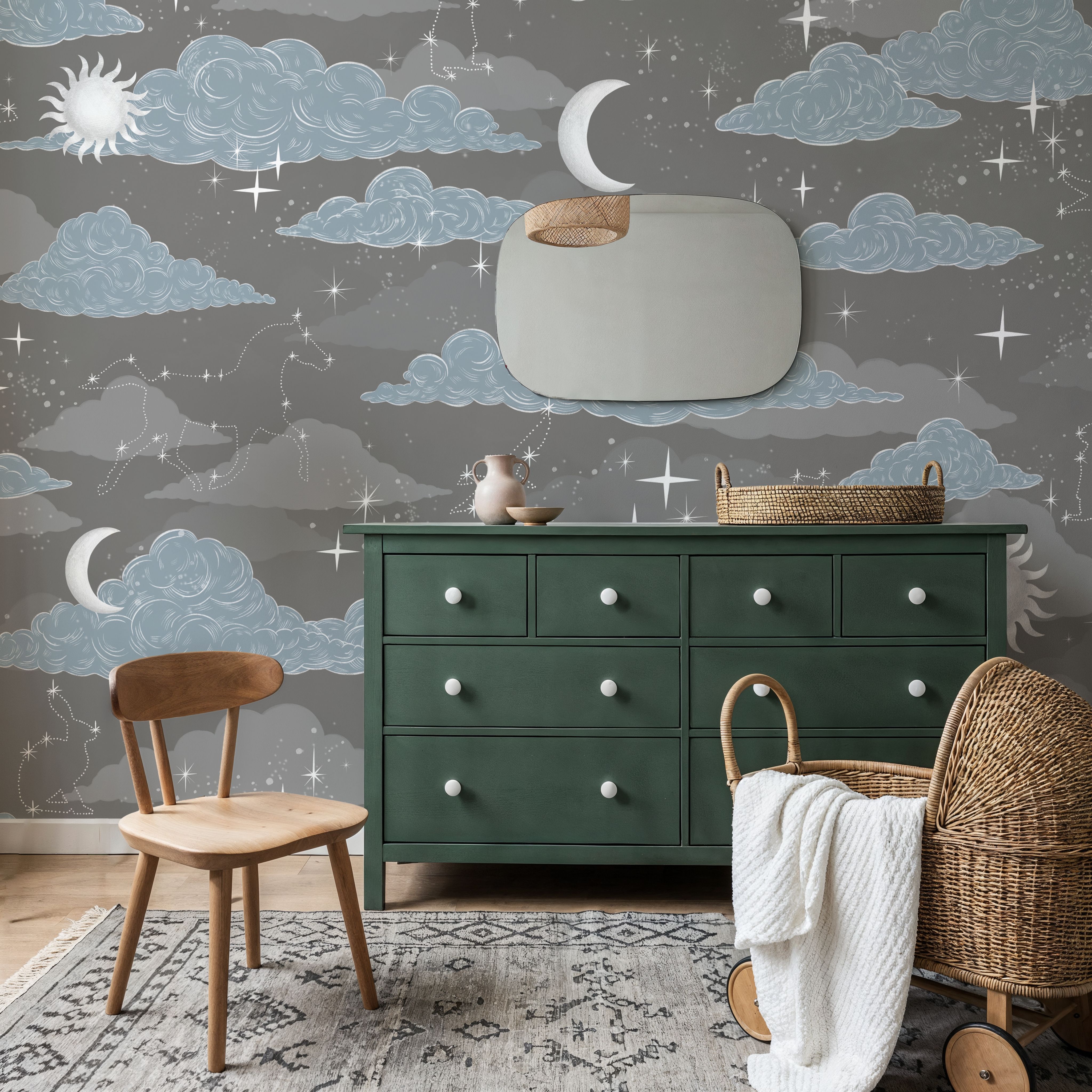 Moonlit Constellations, Taupe
