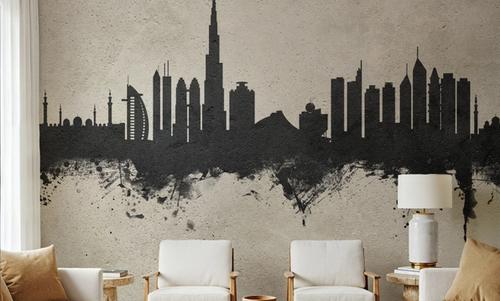Dubai Skyline Concrete