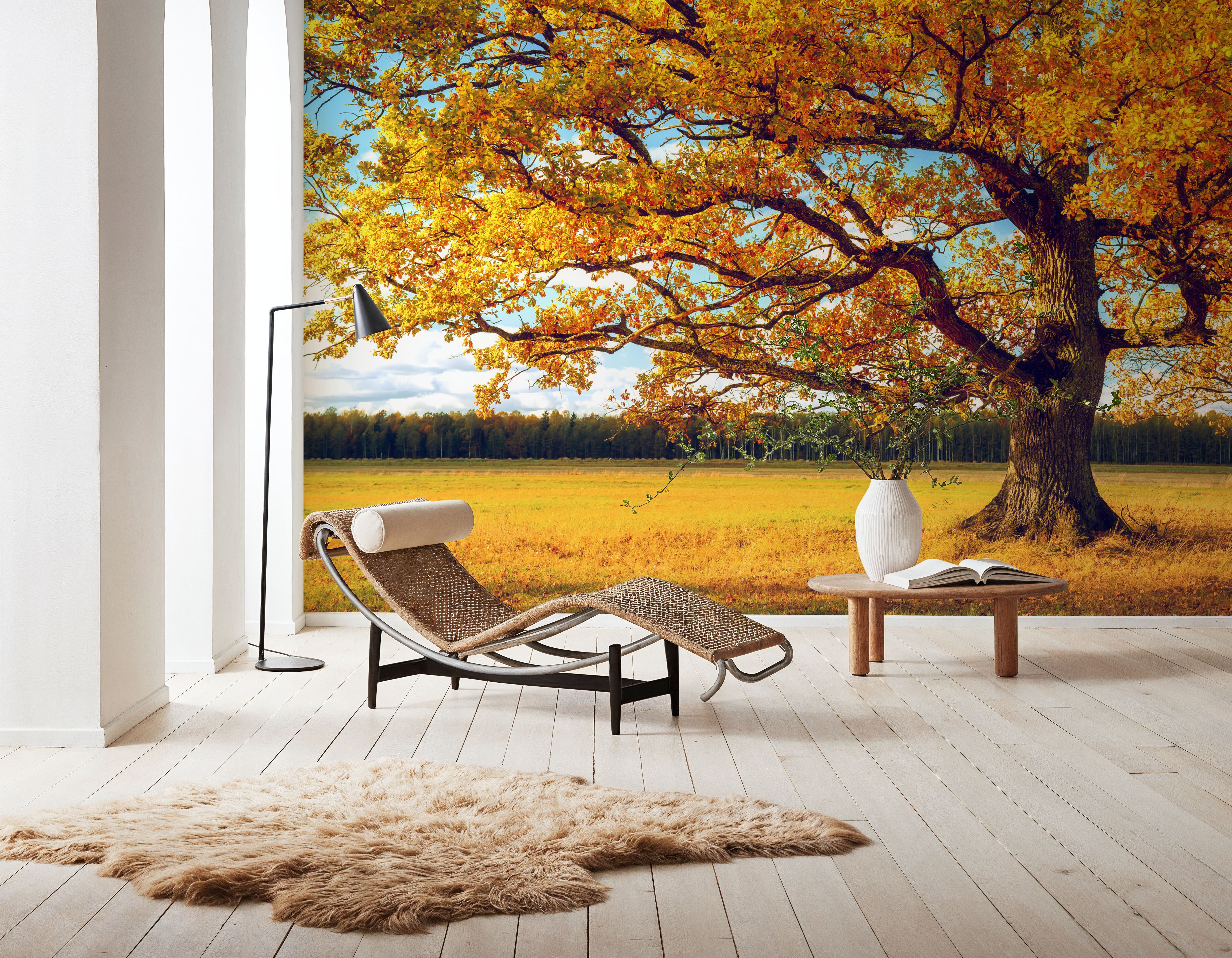 Golden Fall Tree