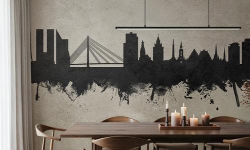 Riga Latvia Skyline Concrete
