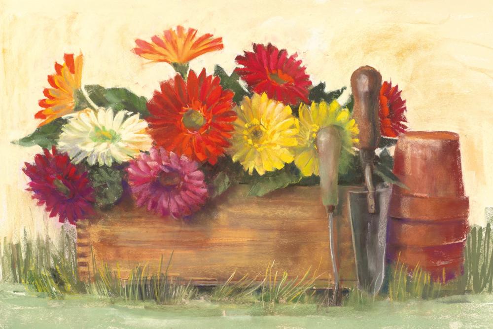 Gardeners Still Life with Gerberas