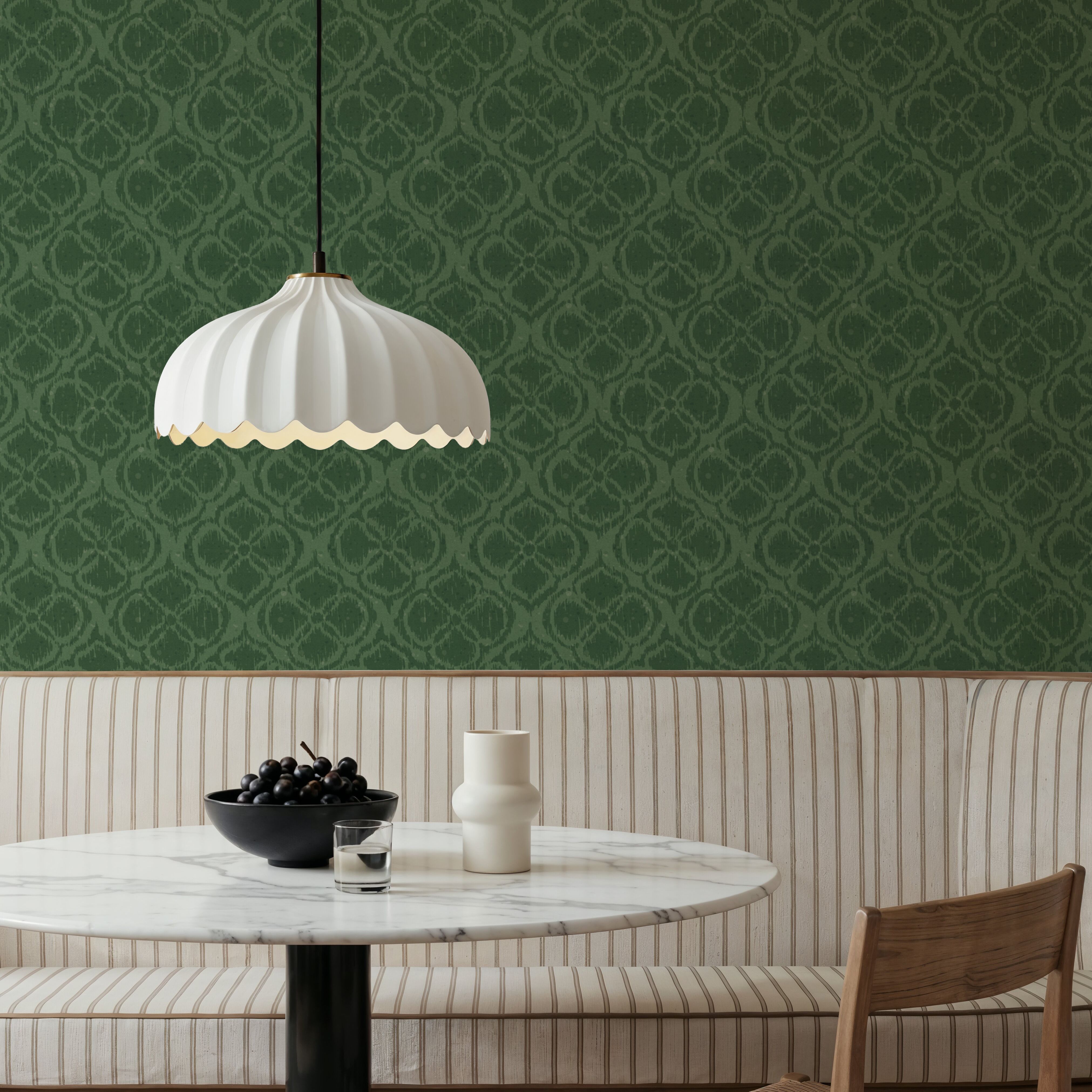Harvest Slice Green, Papier peint
