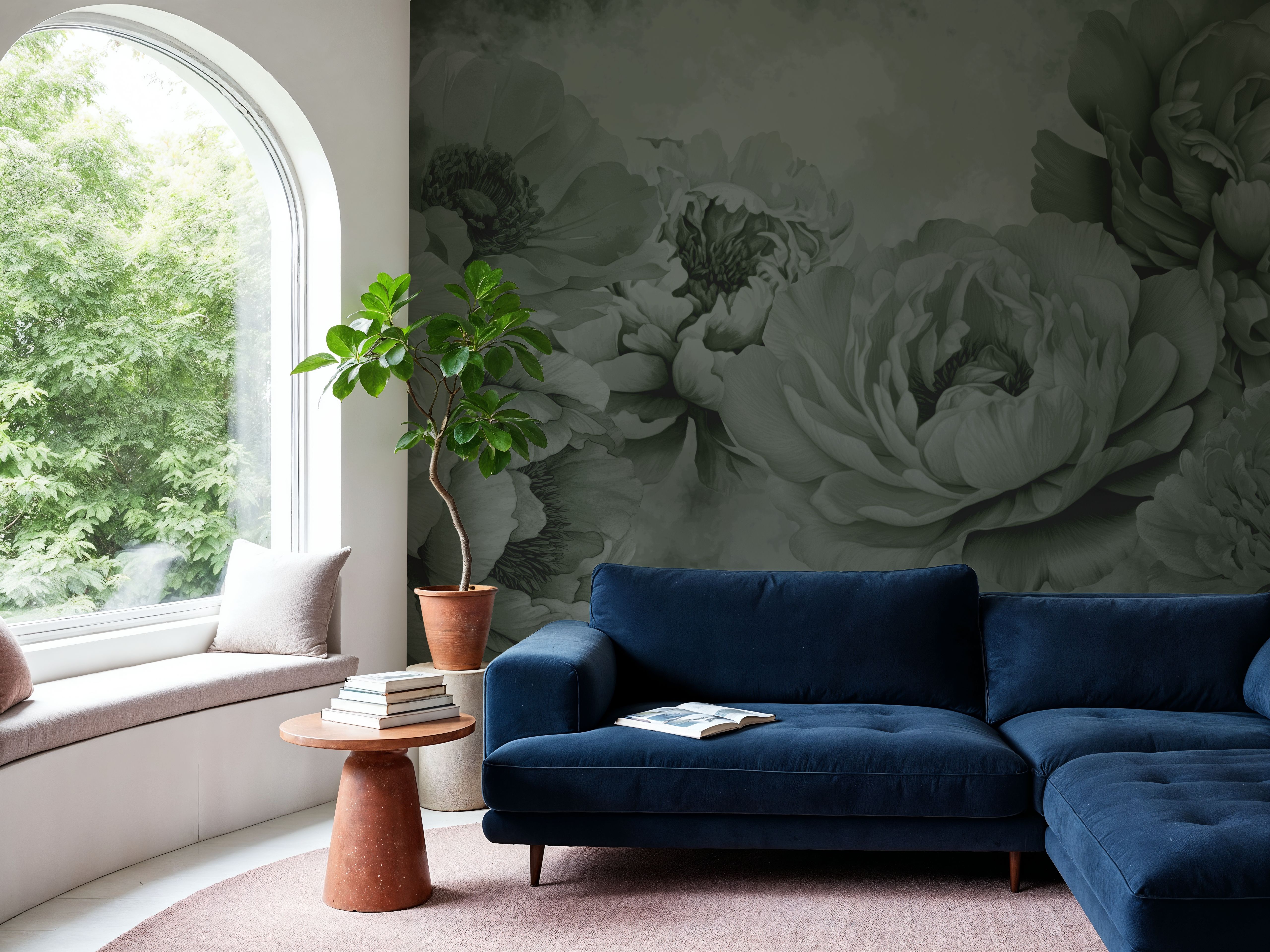 Transcendent Peony, Juniper
