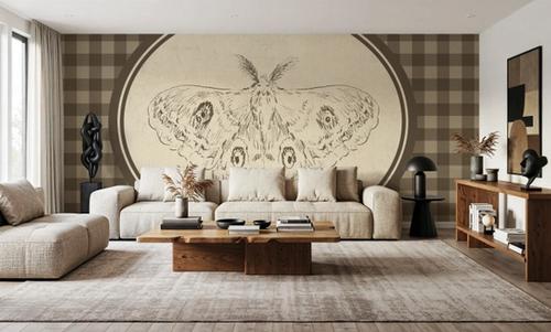 Woodland Moth Gingham