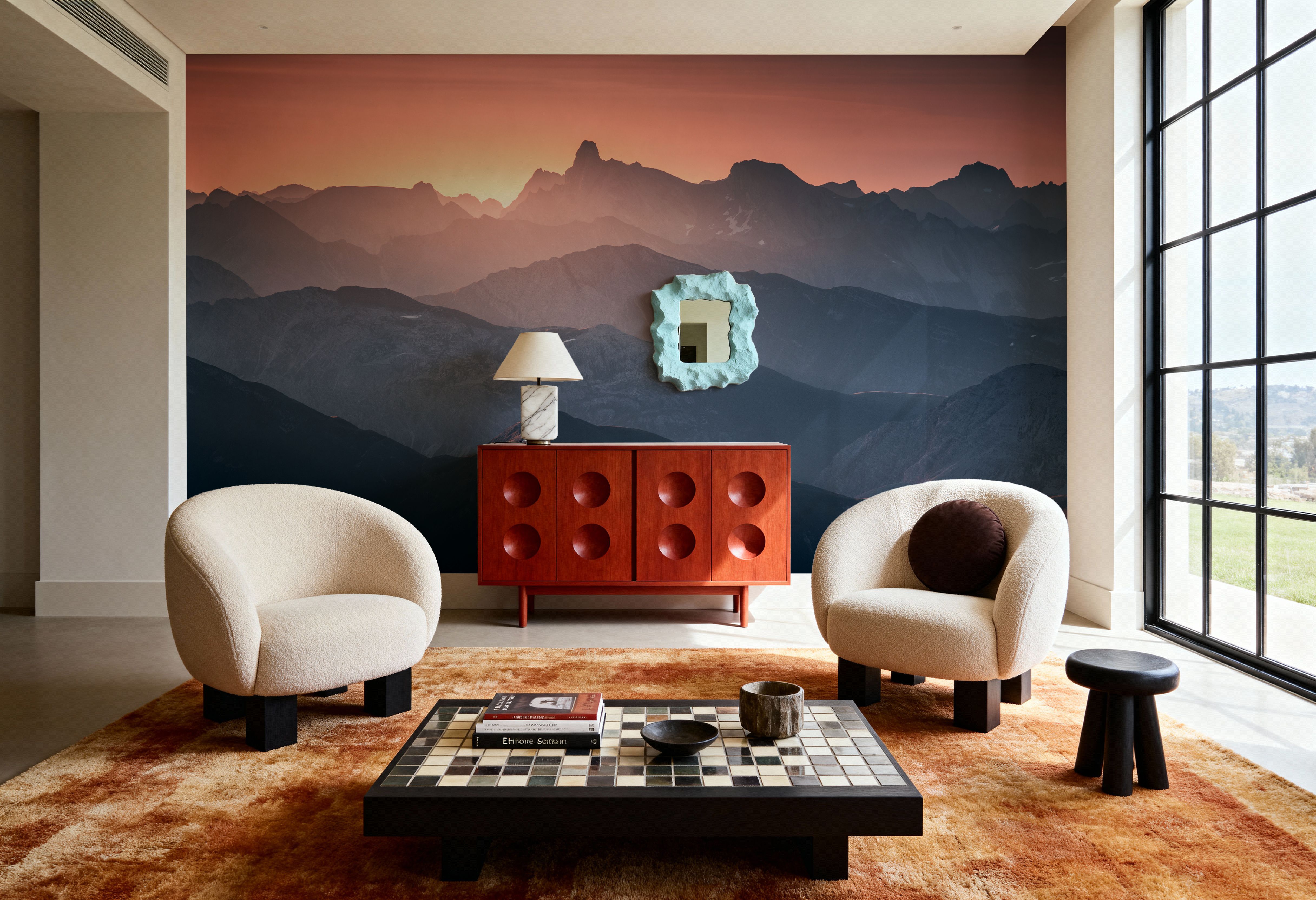 Layered Mountains, Wallpaper