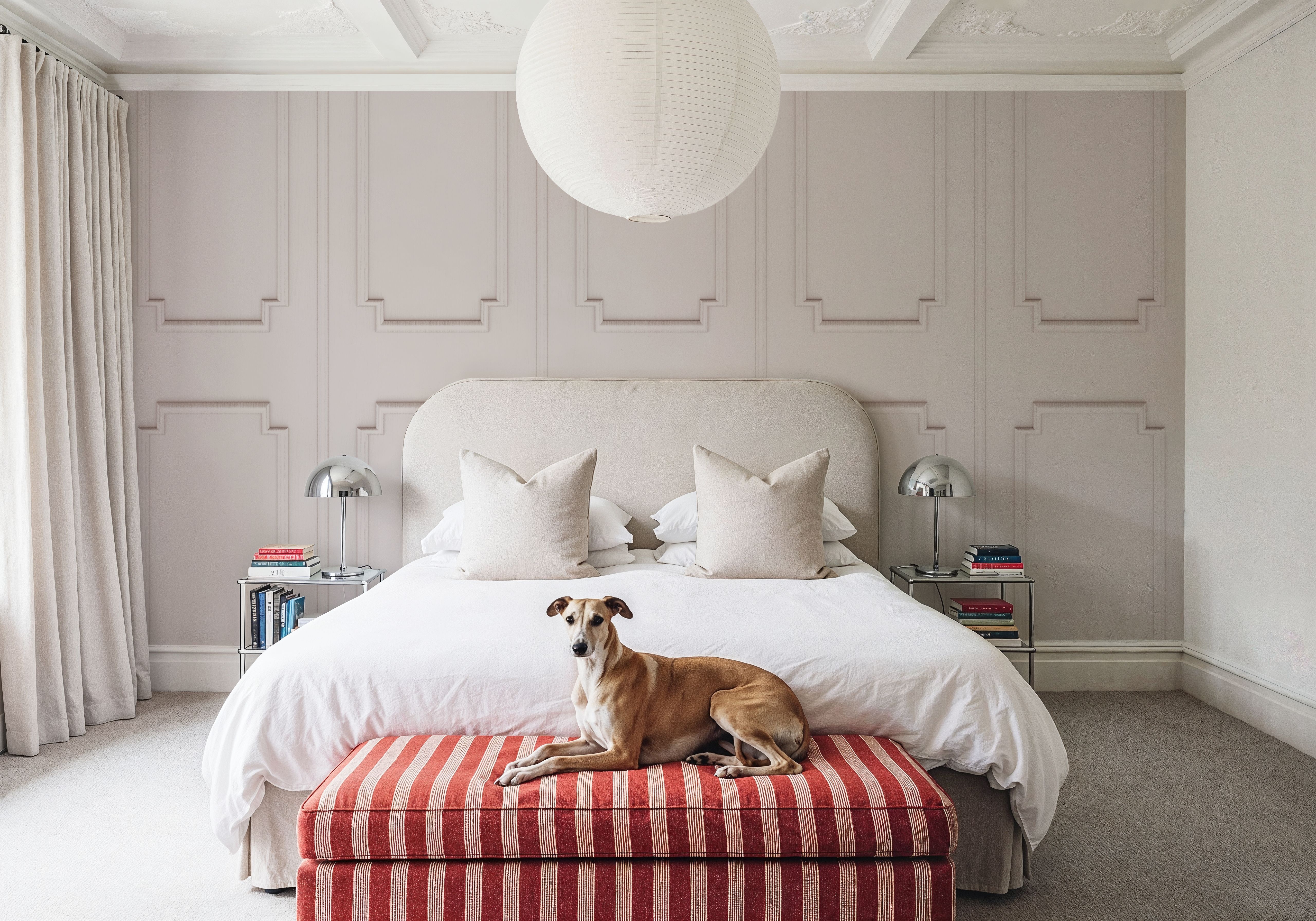 Faux Wall Panel Moulding, Cream