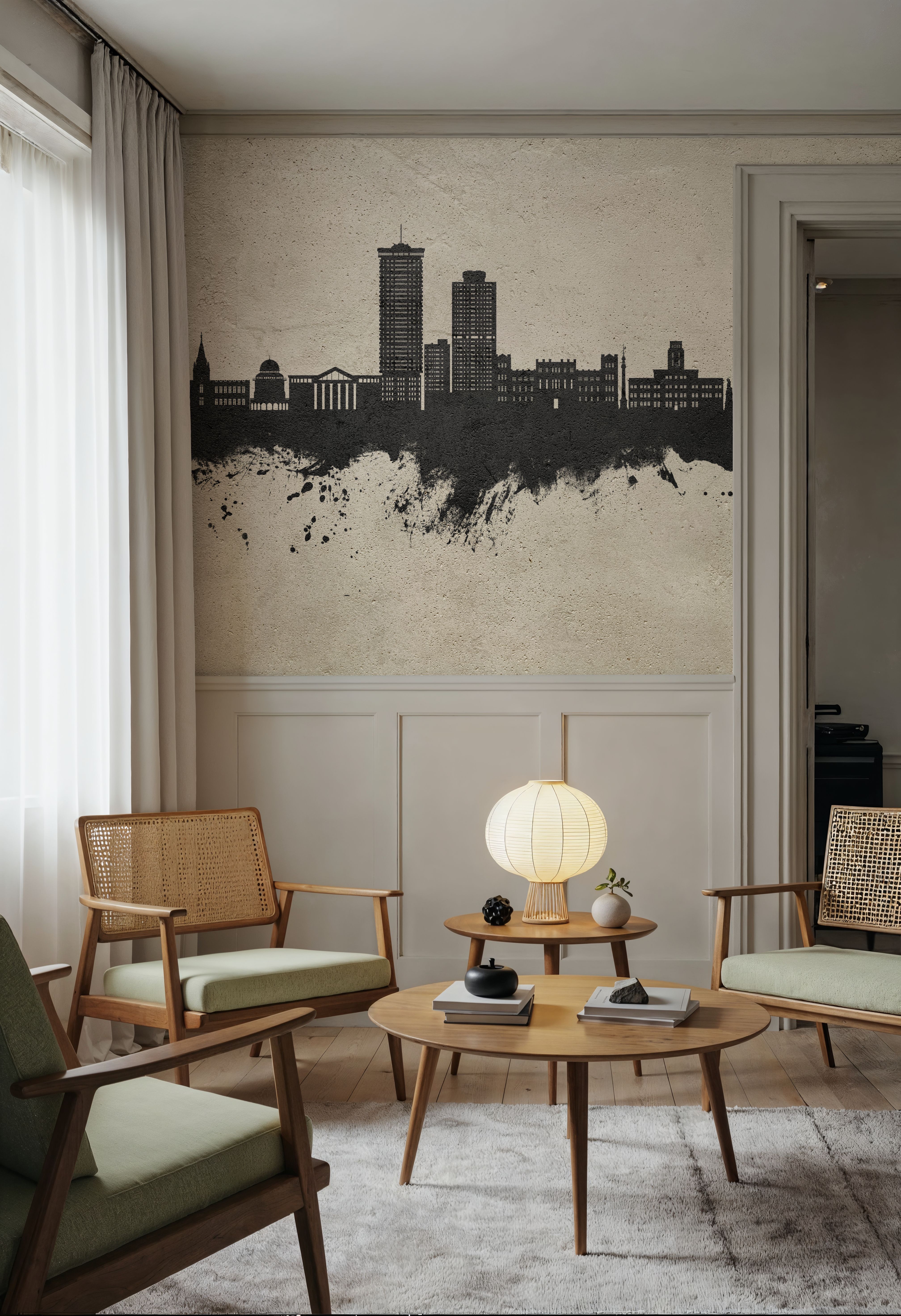 A Coruña Spain Skyline Concrete