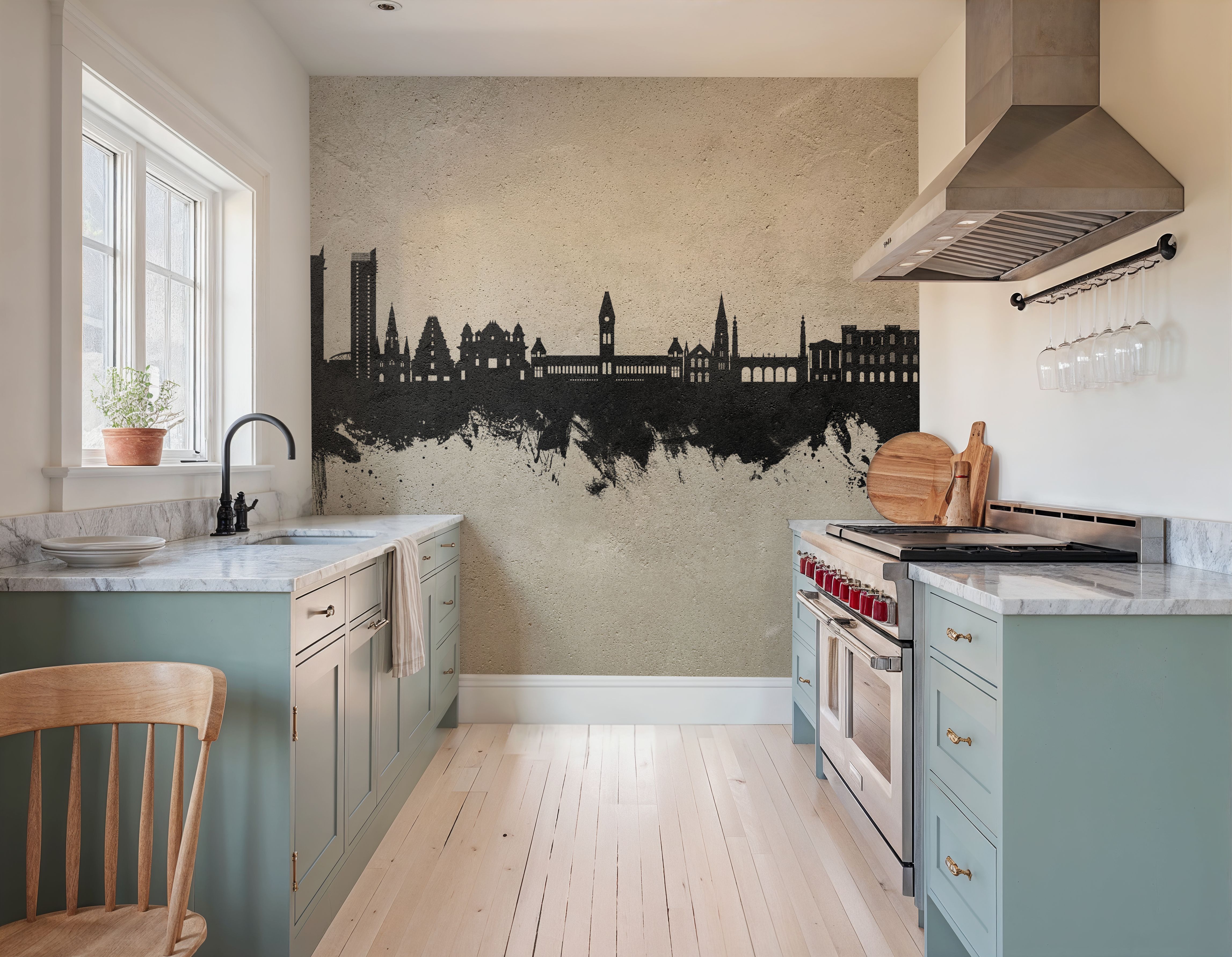 Chennai Skyline India Concrete