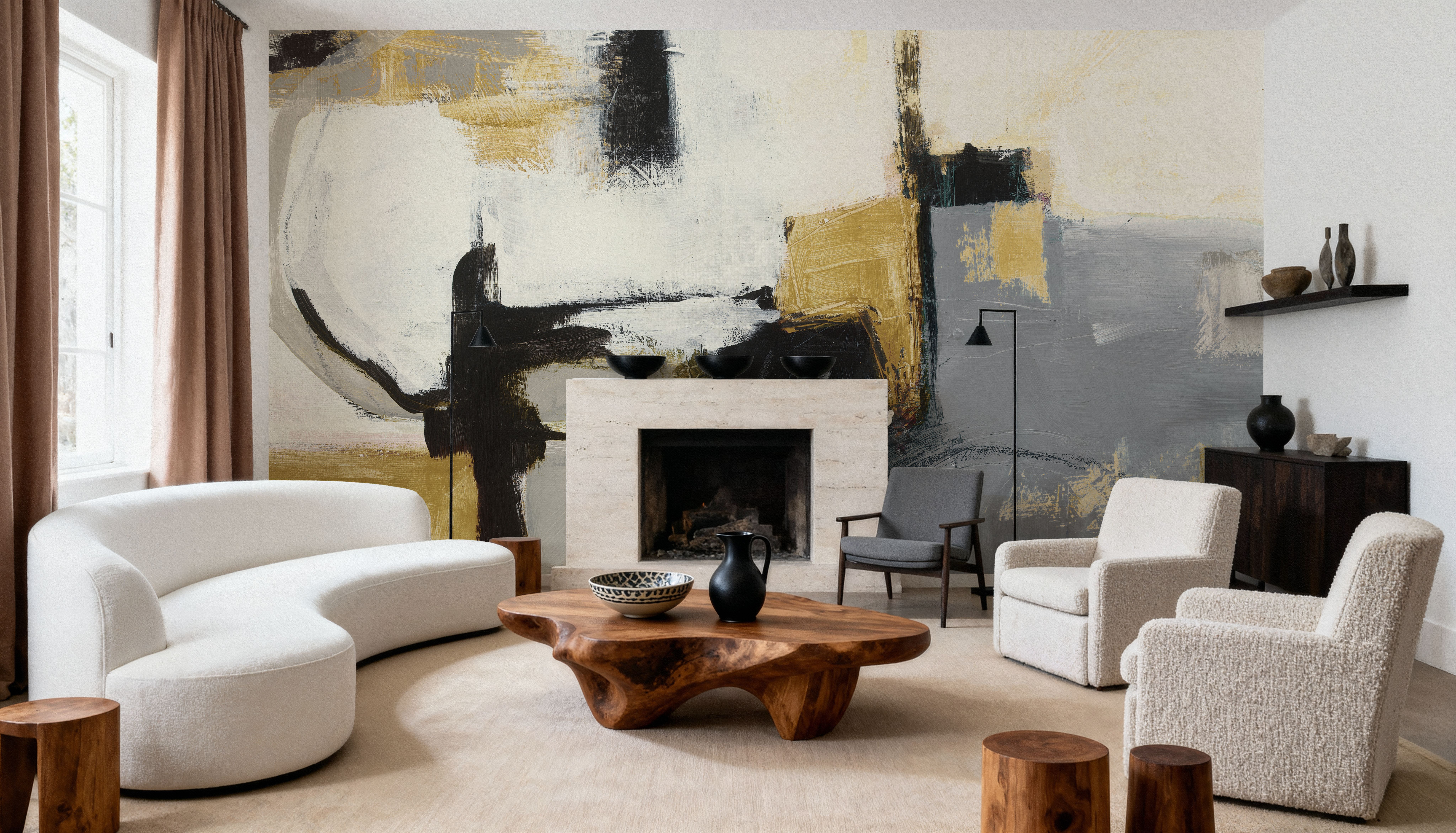 Catalina Gold, Tapeten