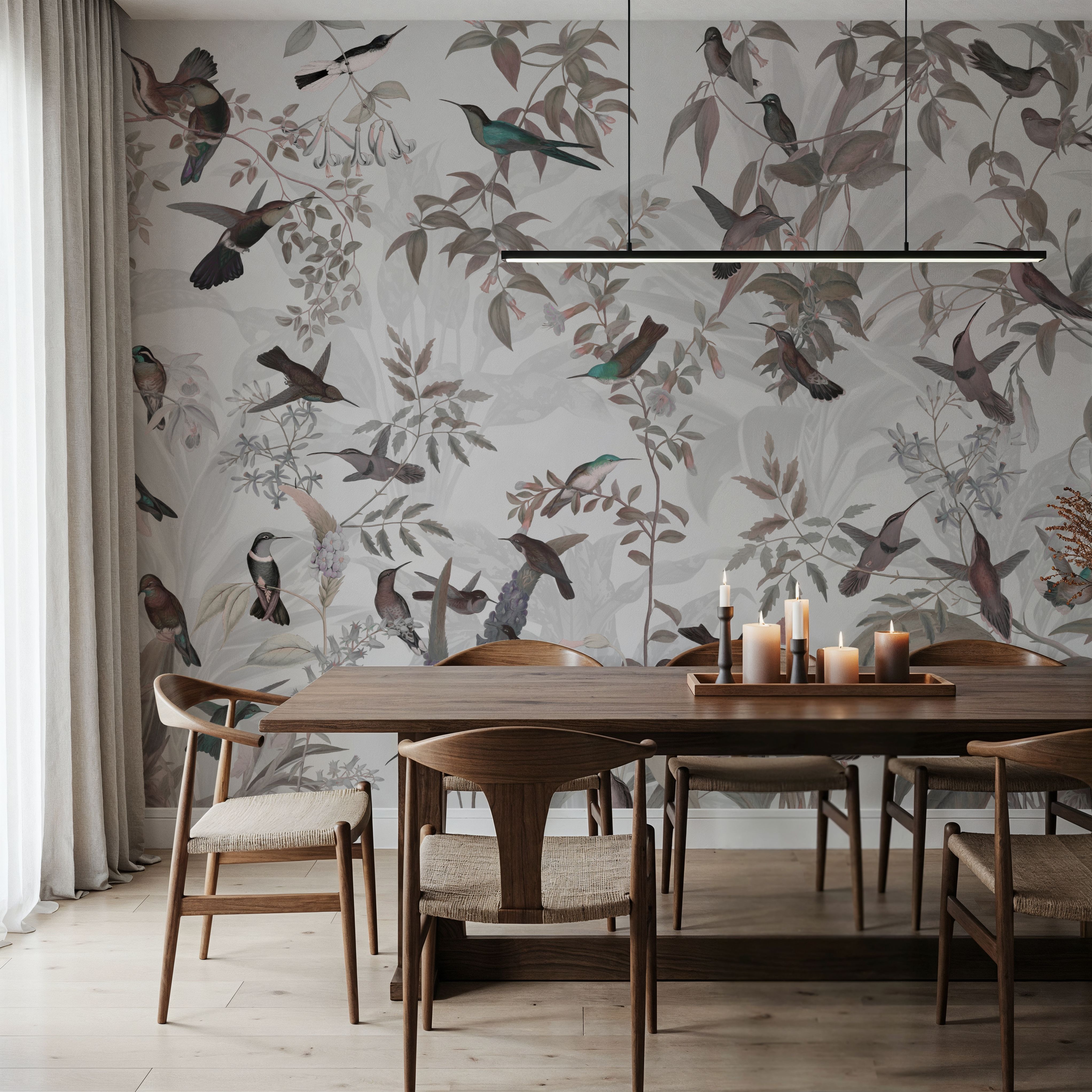 Birds Everywhere Red