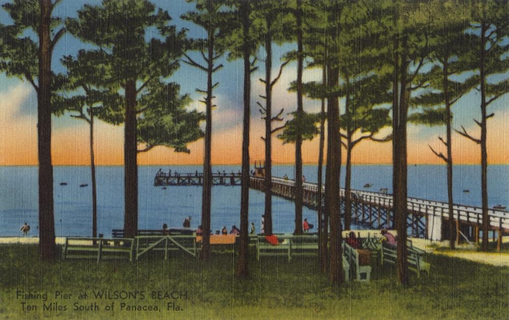 Greetings from Wilson Beach - Screenprint Postcard