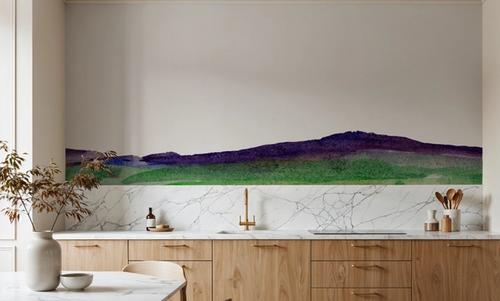 Purple Hill Landscape