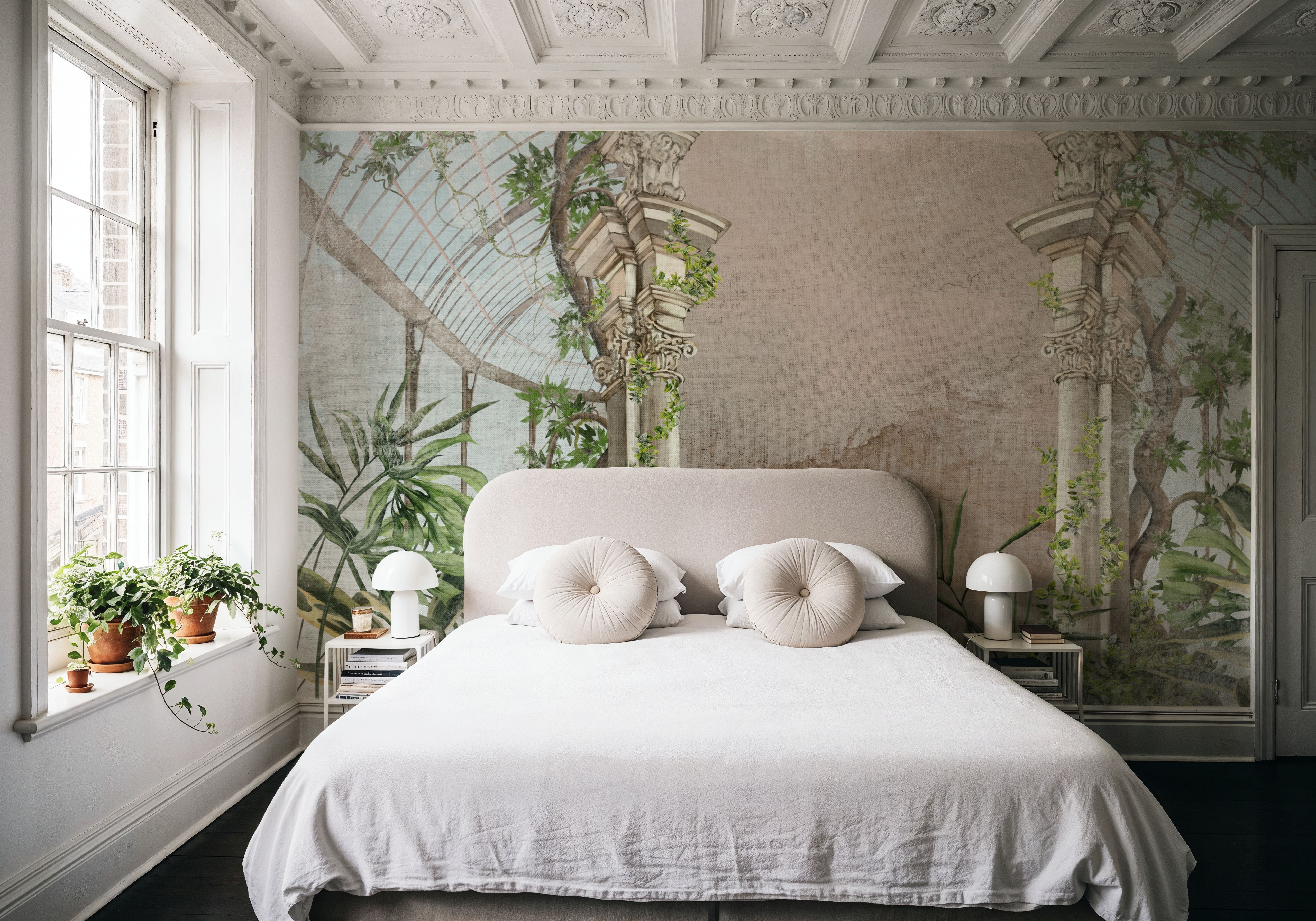 The Antique Greenhouse, Tapeten