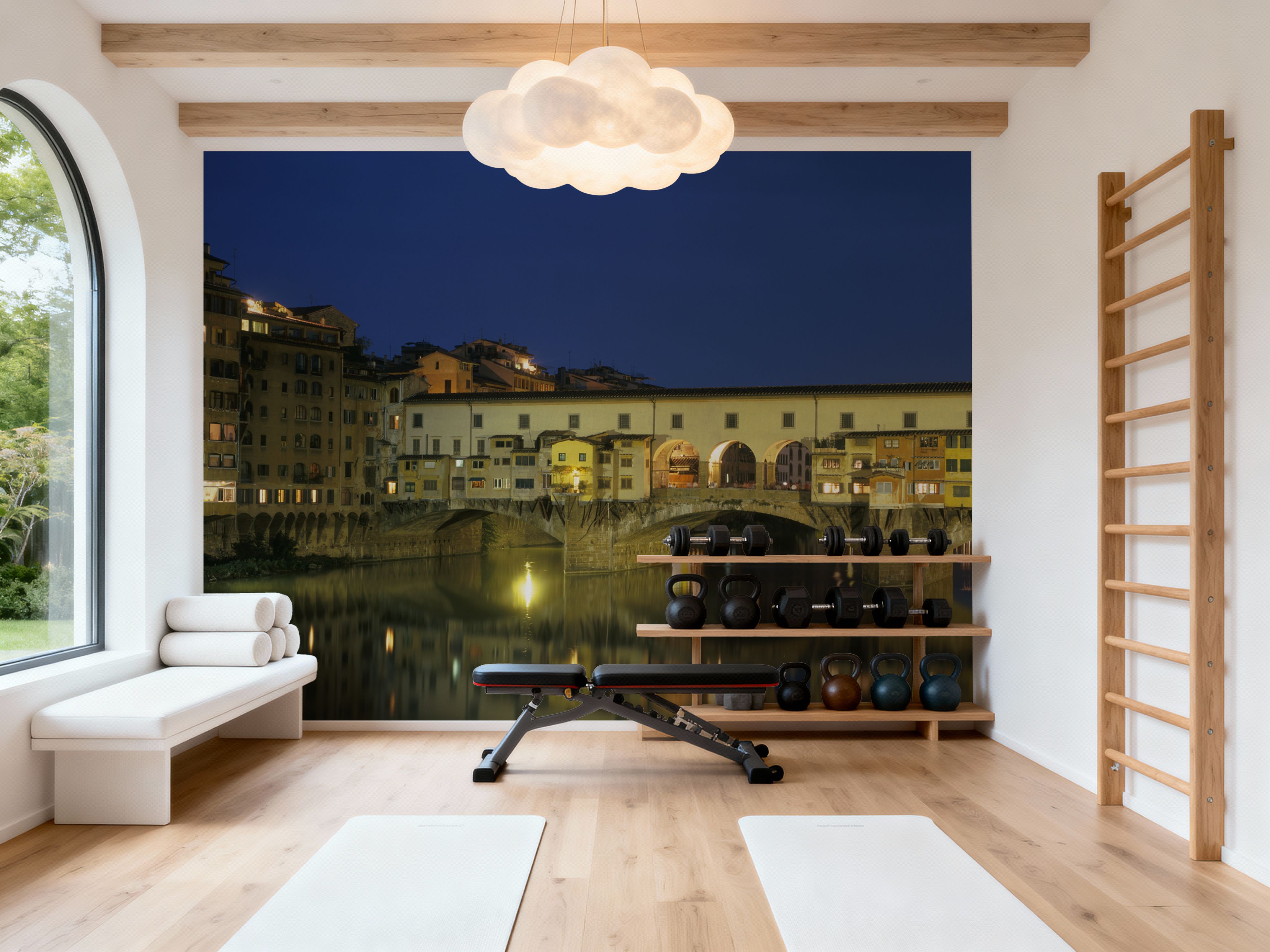 Riverside Bridge Twilight