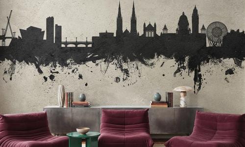 Belfast Northern Ireland Skyline Concrete