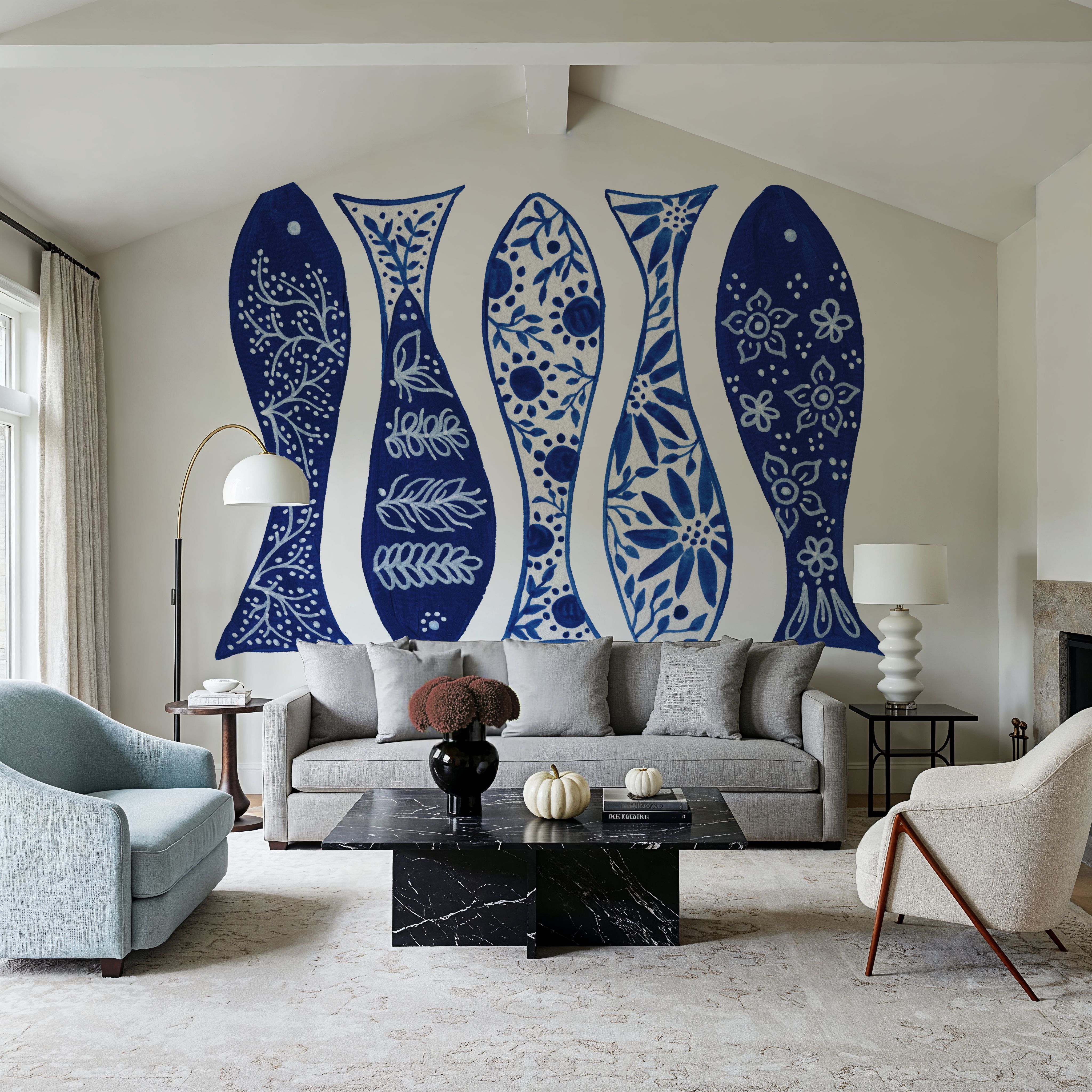 Coastal Chinoiserie VII