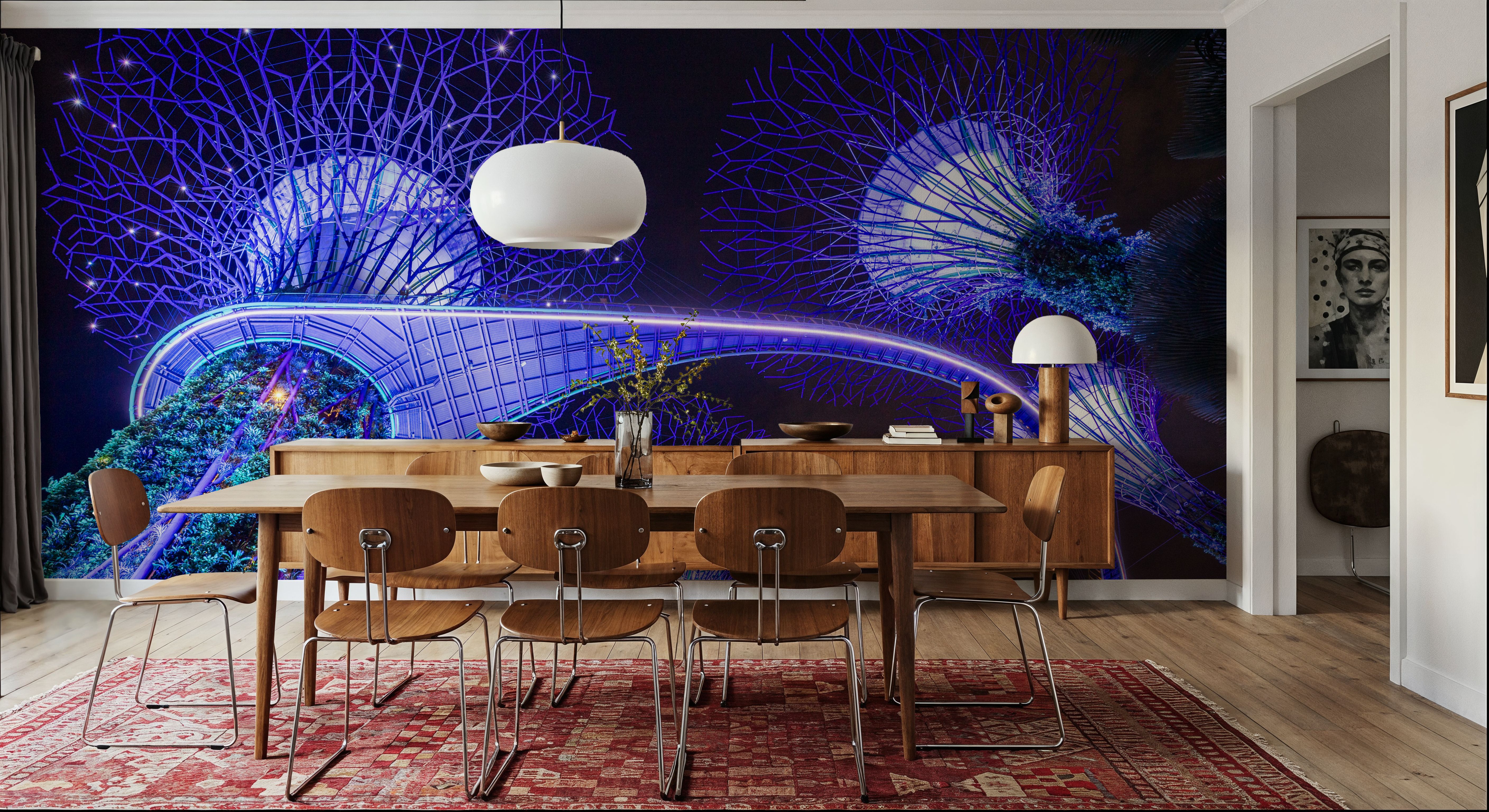 Looking at the Gardens, Wallpaper