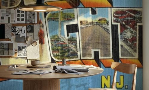 Greetings from Seaside Heights - Screenprint Postcard