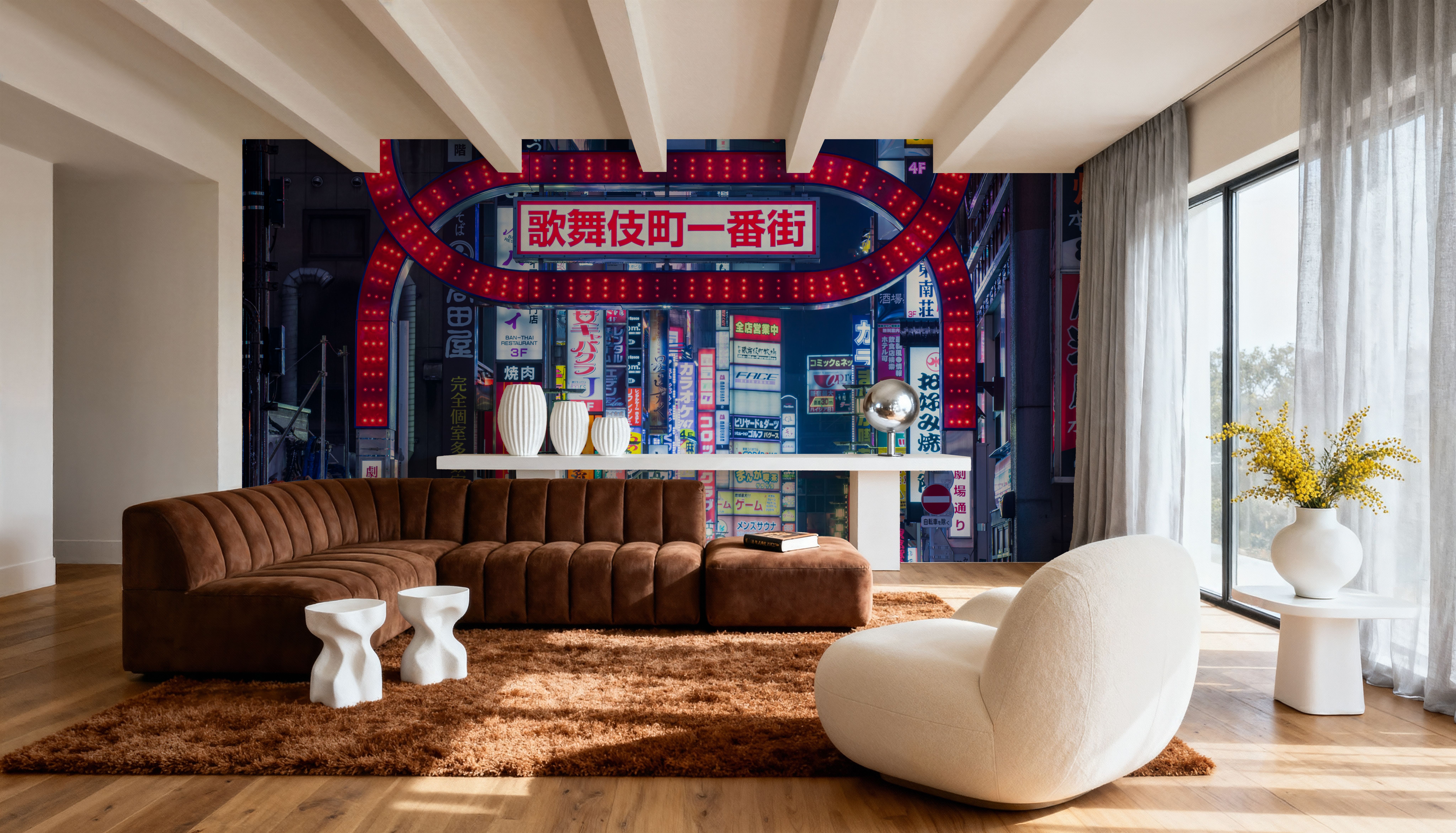 Shinjuku Nights, Wallpaper