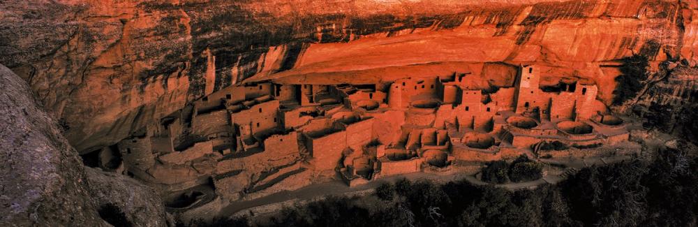 Ancient Mesa Dwelling Red