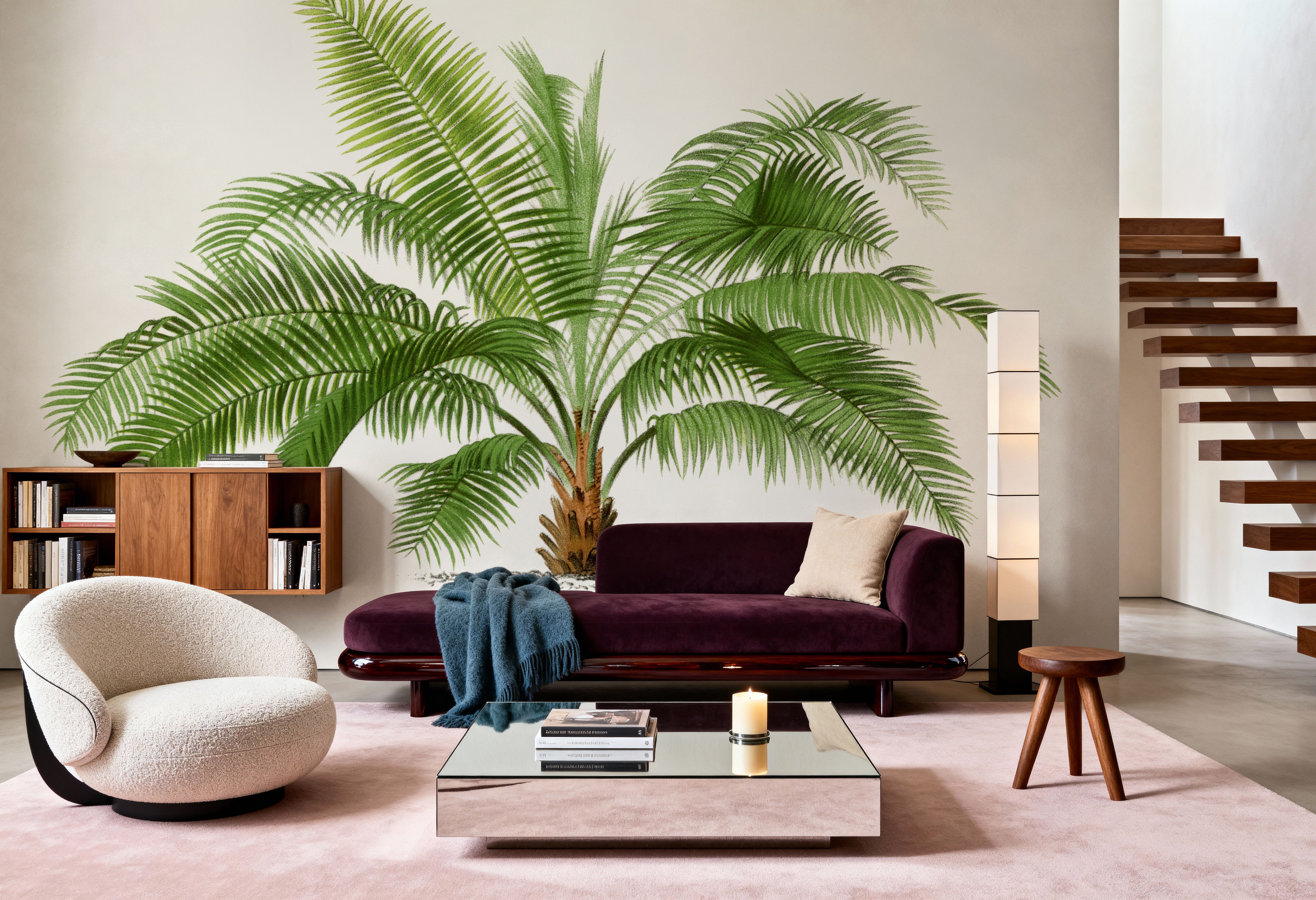 Vintage Palm Tree II