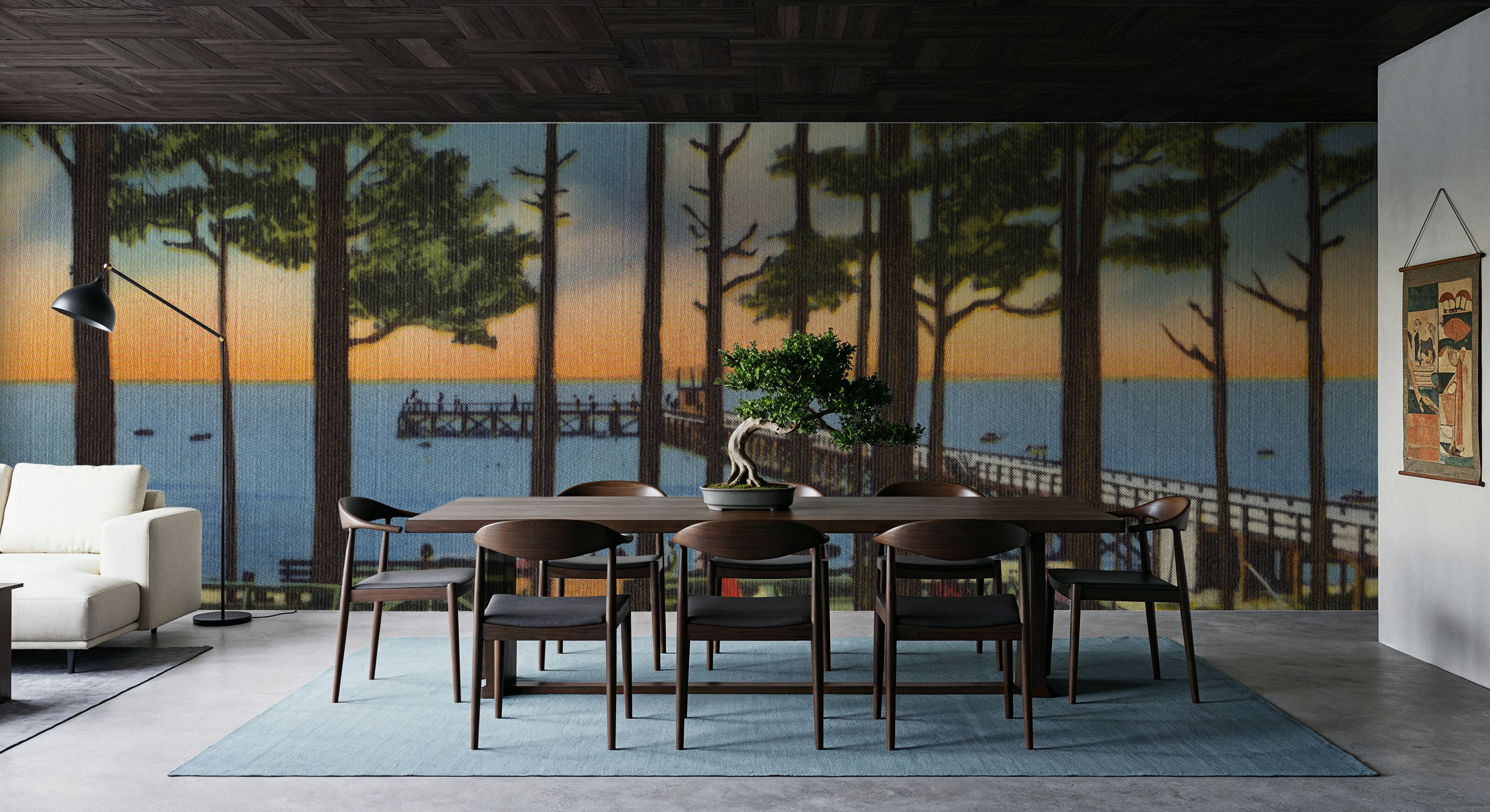 Greetings from Wilson Beach - Screenprint Postcard