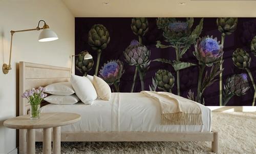 Artichoke Blooms, Midnight