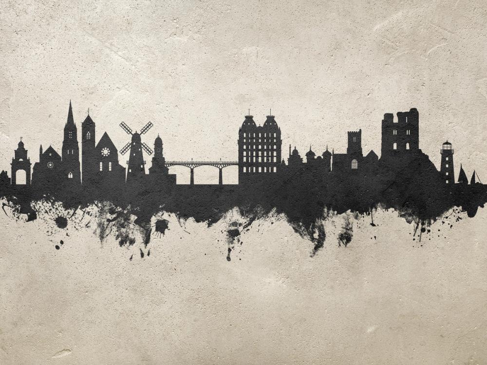 Scarborough England Skyline Concrete