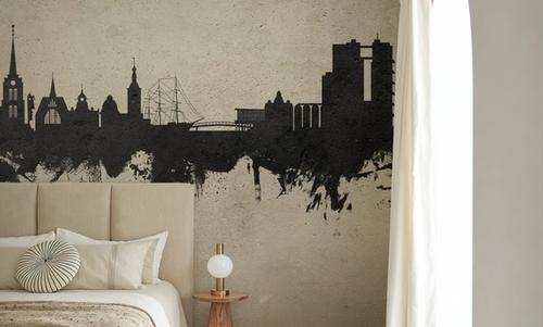 Halmstad Sweden Skyline Concrete