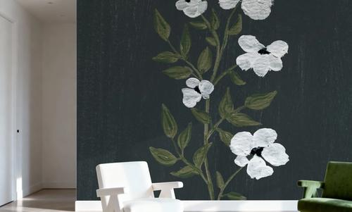 Pretty Little Flower III Black