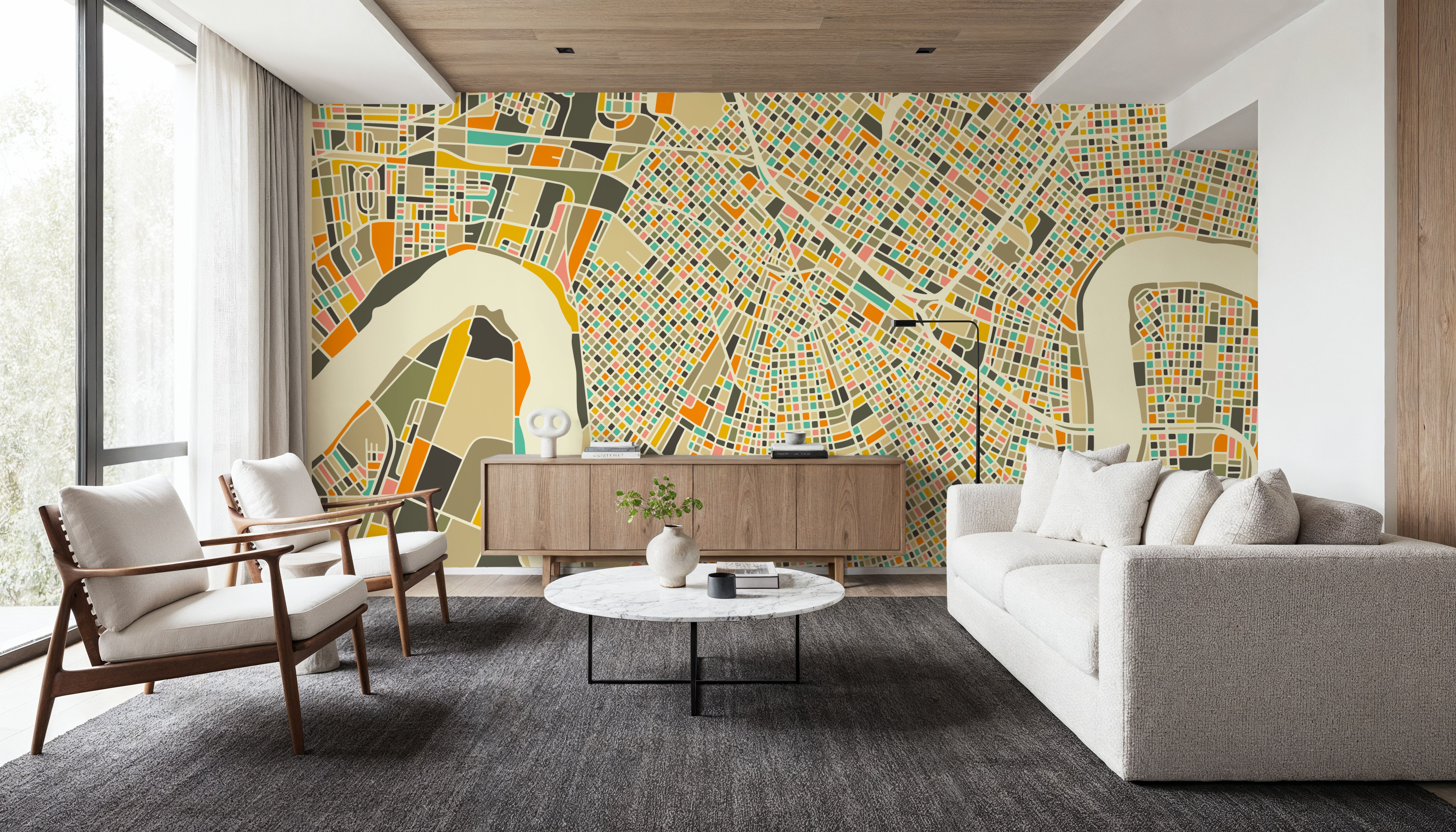 Modern New Orleans, Wallpaper