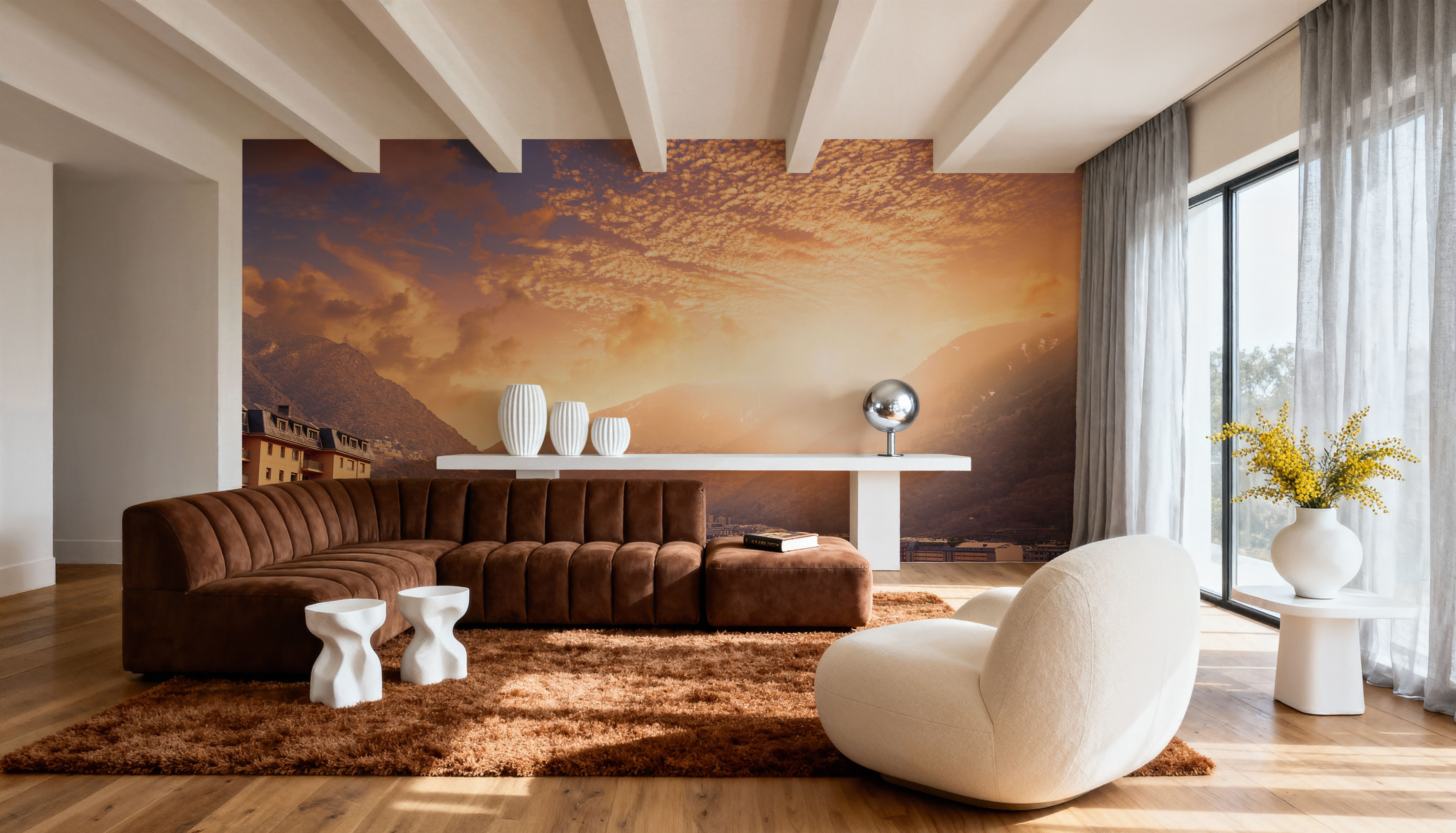 Mountain Twilight Village