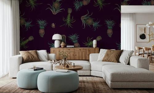 Falling Pineapples, Violet