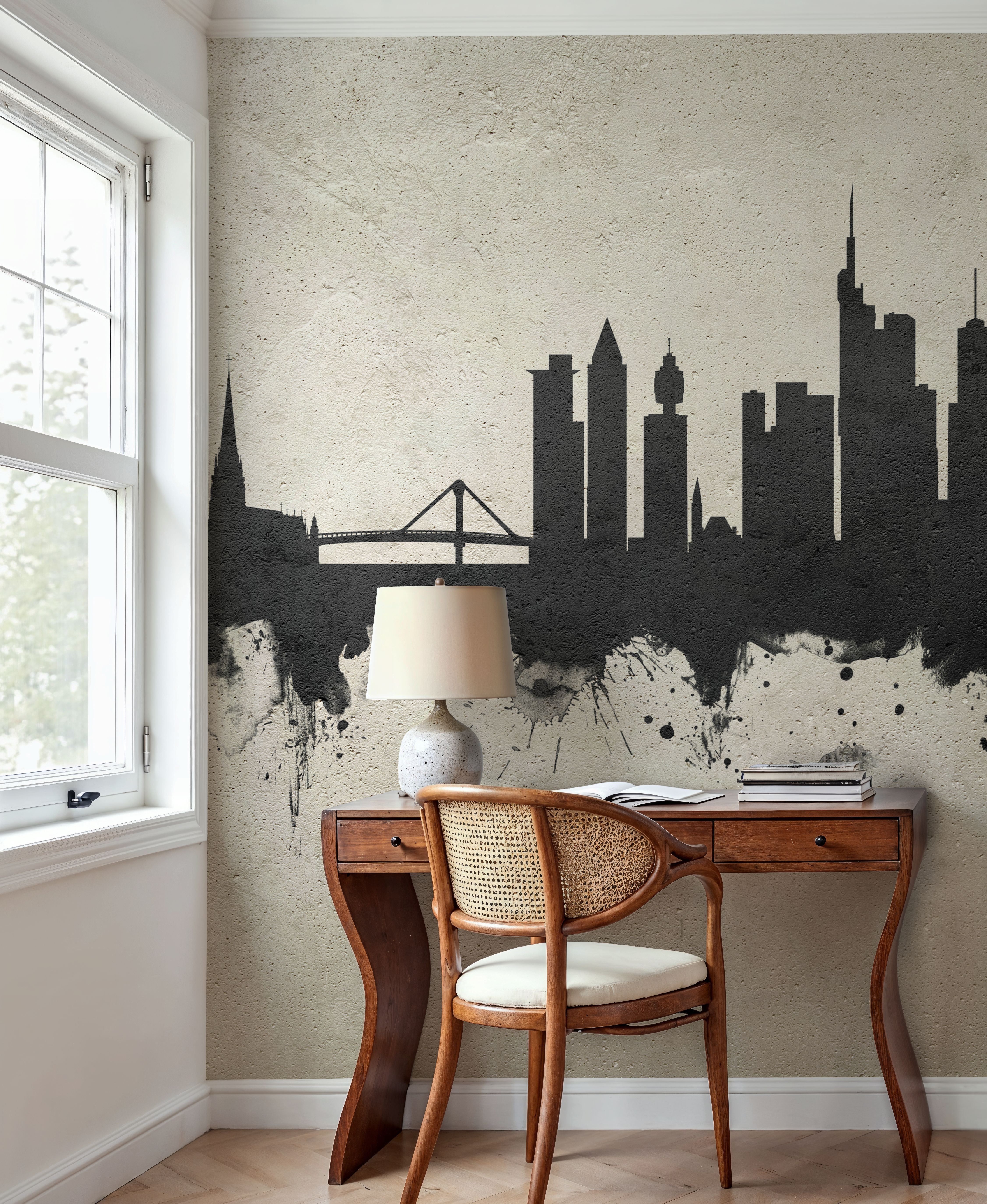 Frankfurt Skyline Concrete