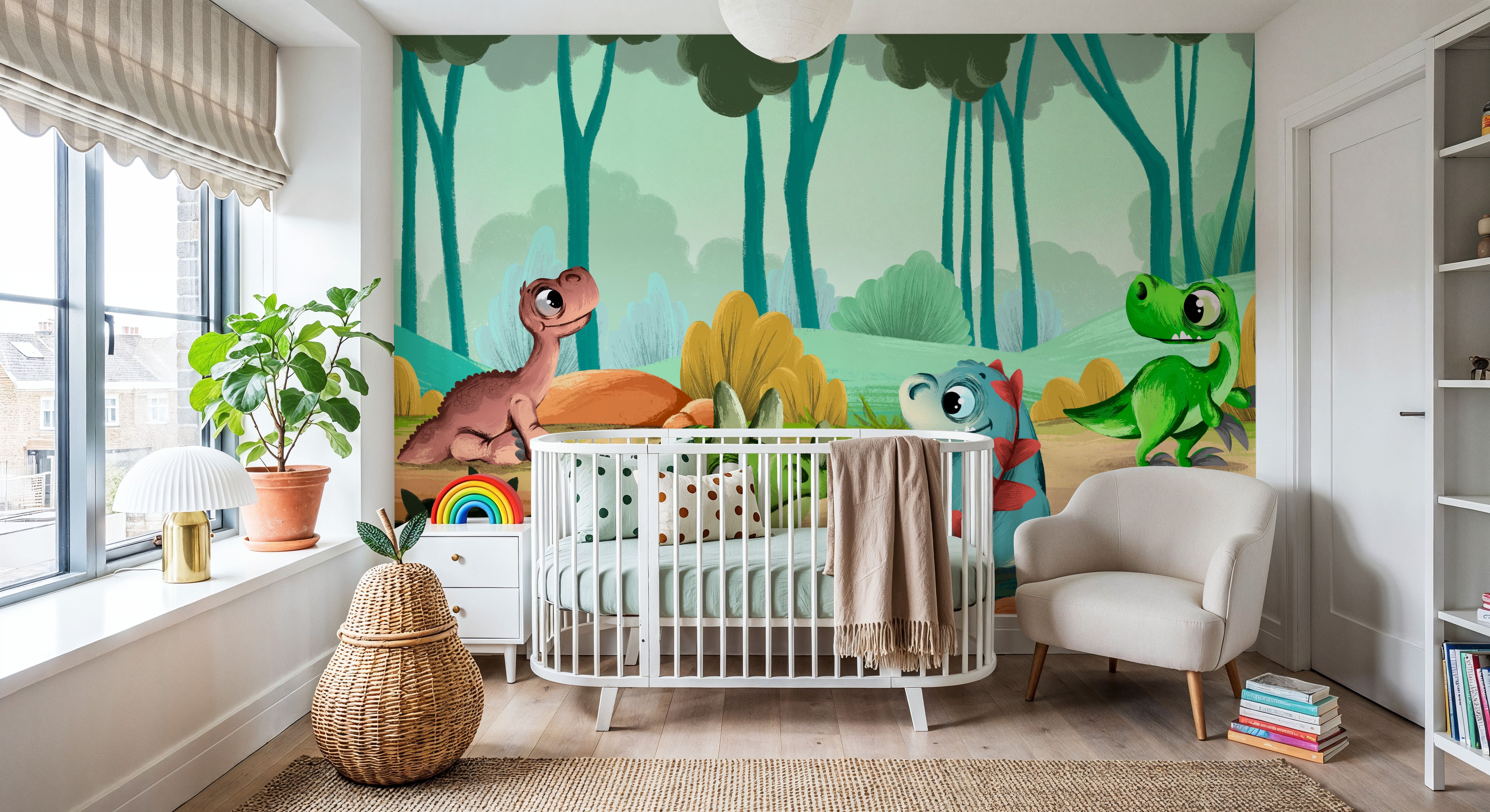 Cute Baby Dinosaur Friends