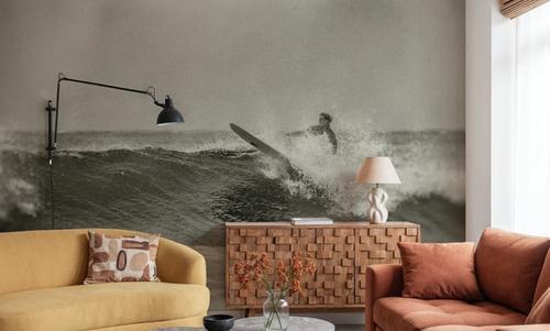 Pacific Surf I Sepia