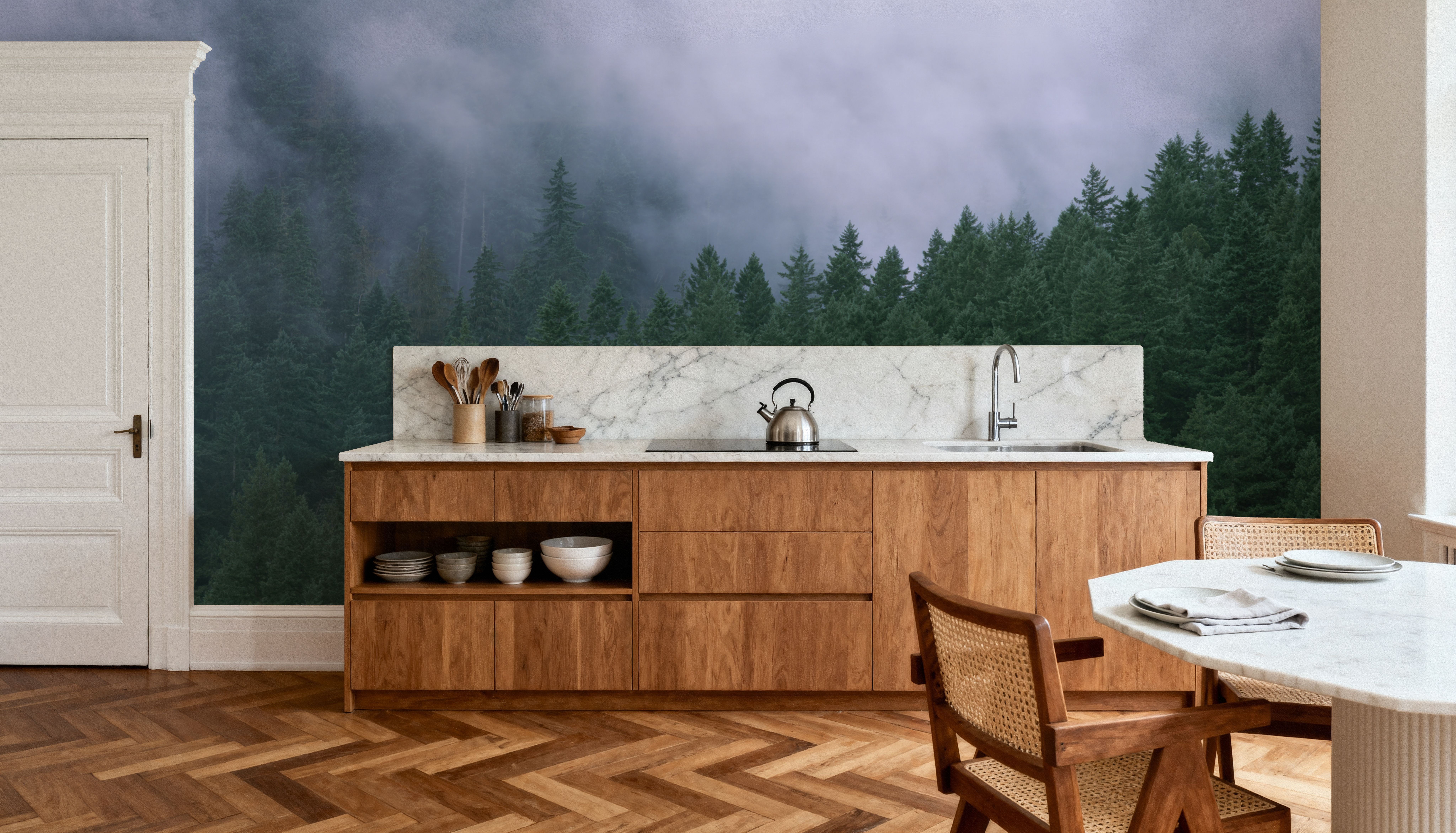 Evergreen, Wallpaper