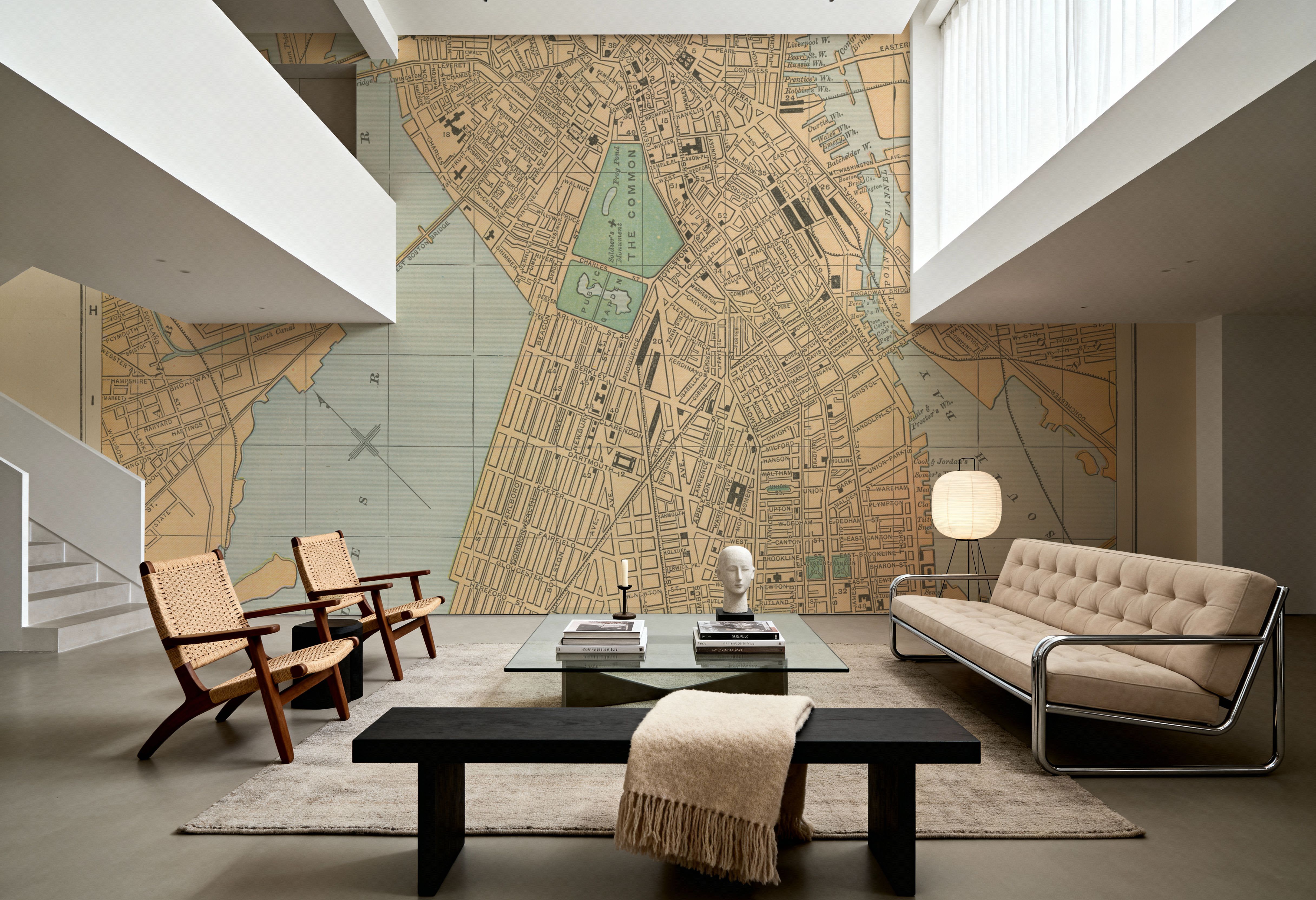 Boston Map, Wallpaper