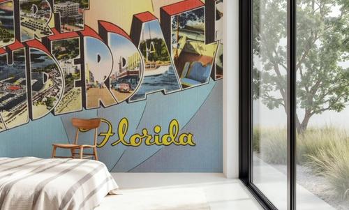 Greetings from Fort Lauderdale - Screenprint Postcard