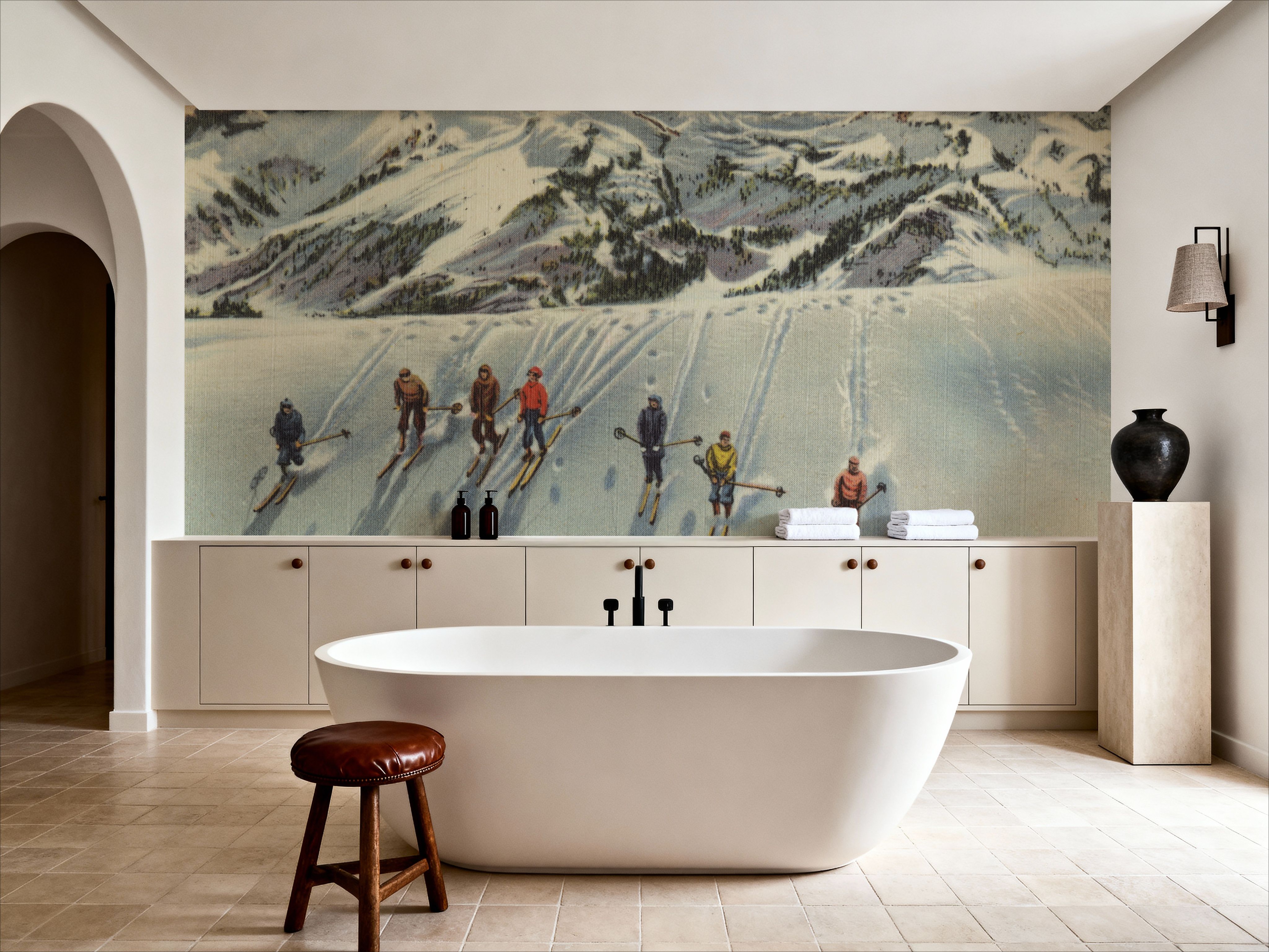 Greetings from Mazama Ridge - Screenprint Postcard