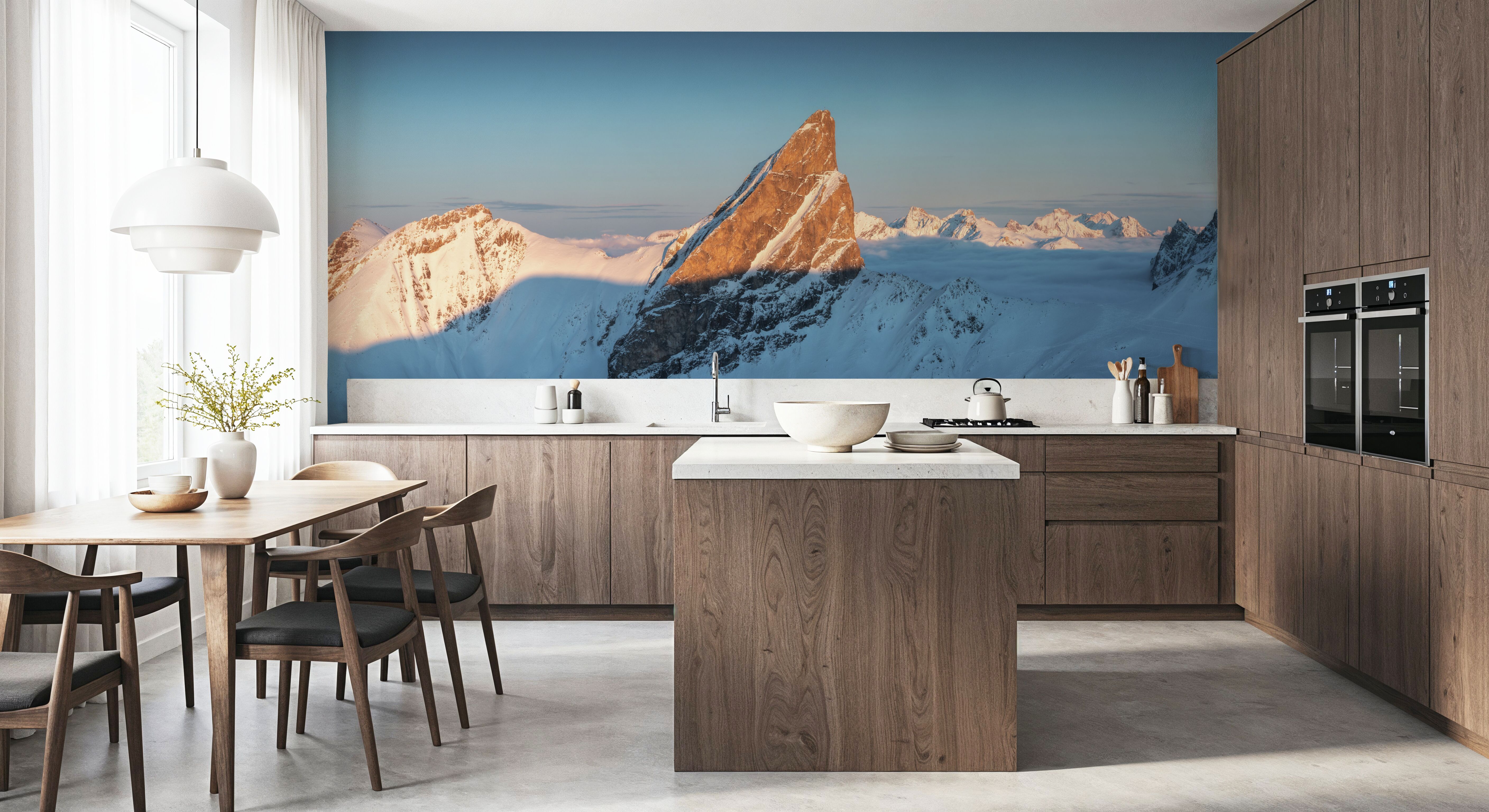 Peak Sunset, Wallpaper