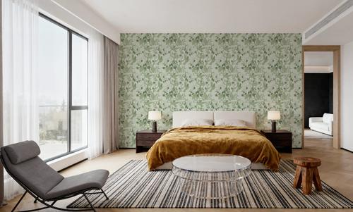 Peony Toile, Fresh Green