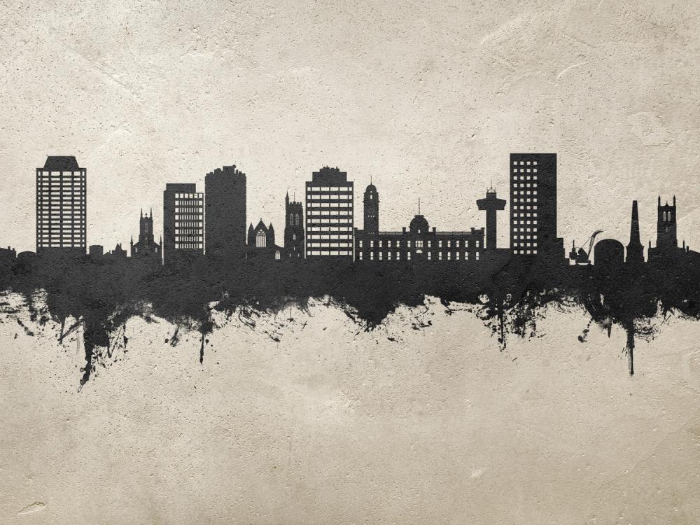 Hobart Australia Skyline Concrete