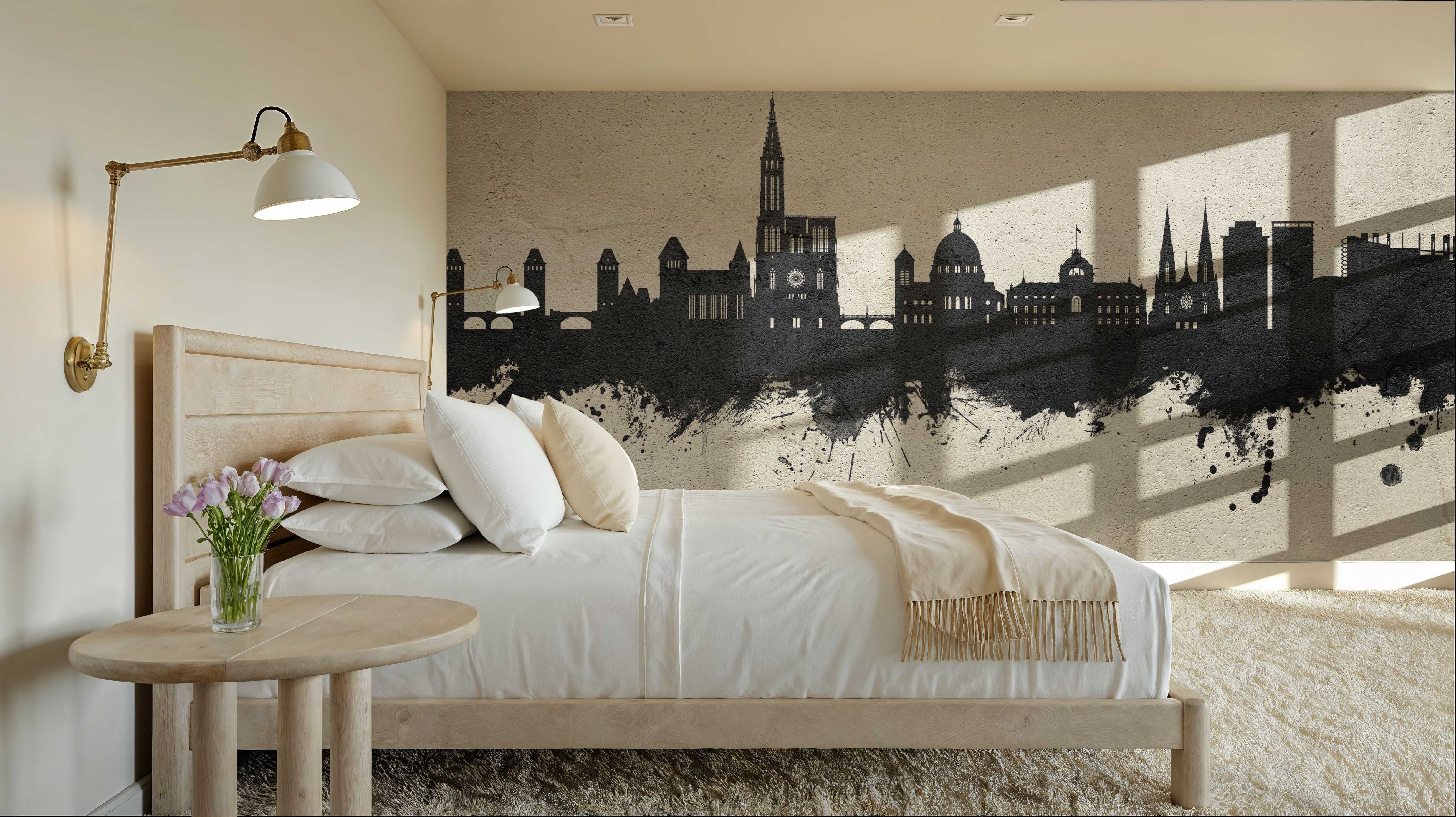 Strasbourg France Skyline Concrete