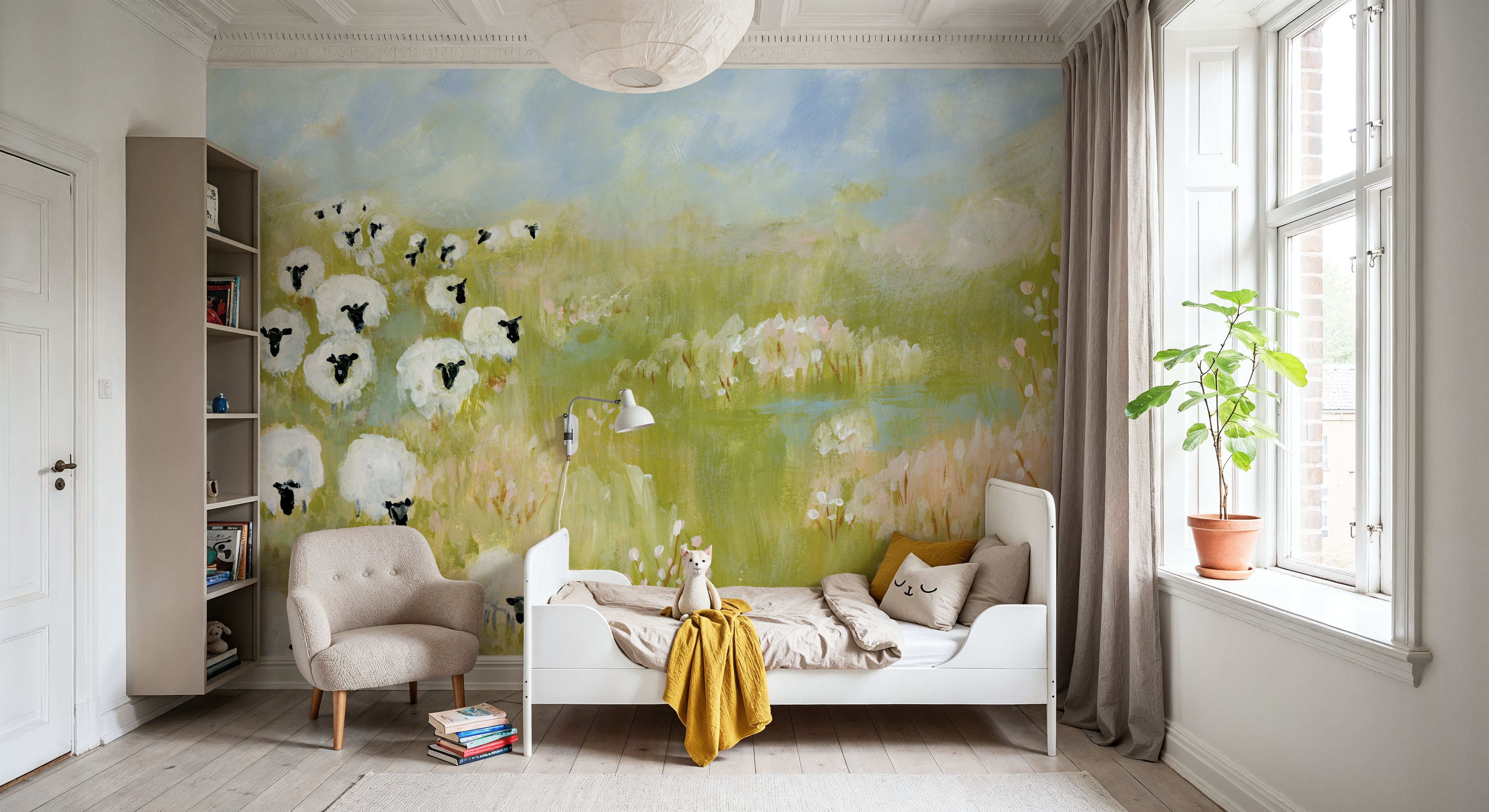 Wildflower Woods Sheep in Pasture