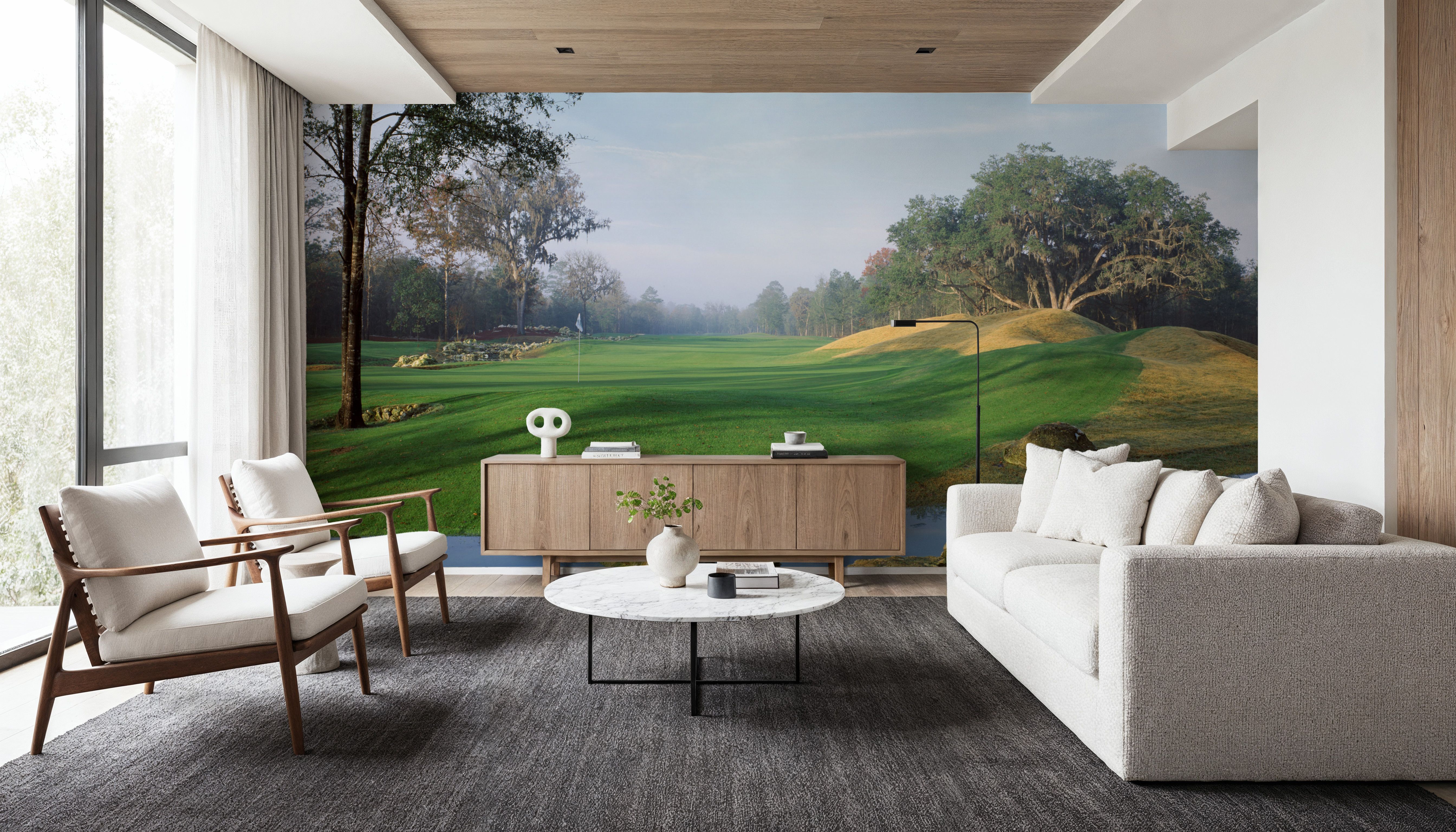 Misty Fairway Serenity